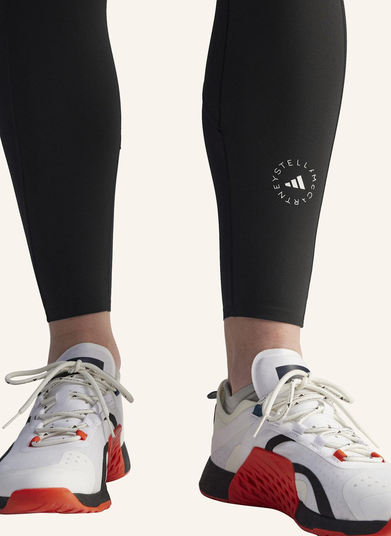 adidas by Stella McCartney ADIDAS BY STELLA MCCARTNEY TRUEPURPOSE OPTIME TRAINING FULL LENGTH LEGGINGS: SCHWARZ