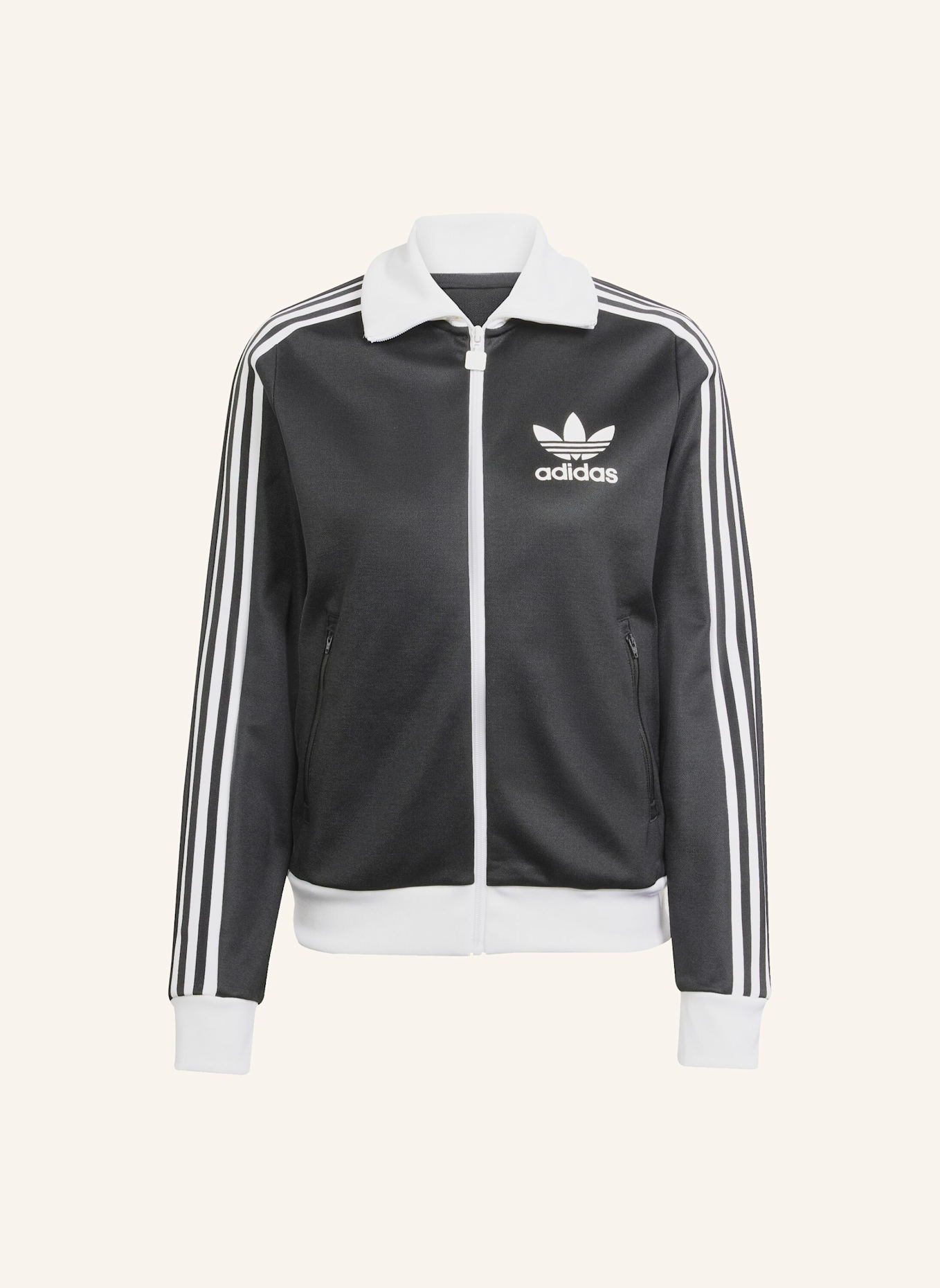 adidas Originals KULTIGES TRACK TOP: SCHWARZ/ WEISS