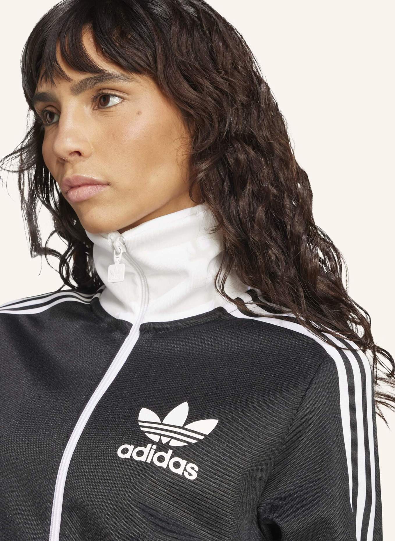 adidas Originals KULTIGES TRACK TOP: SCHWARZ/ WEISS