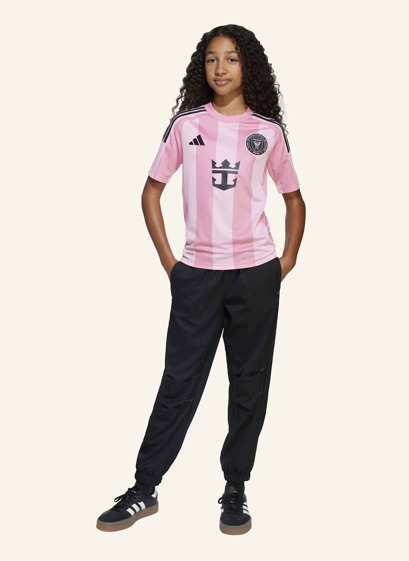 adidas INTER MIAMI CF 25/26 MESSI KIDS HEIMTRIKOT: ROSA