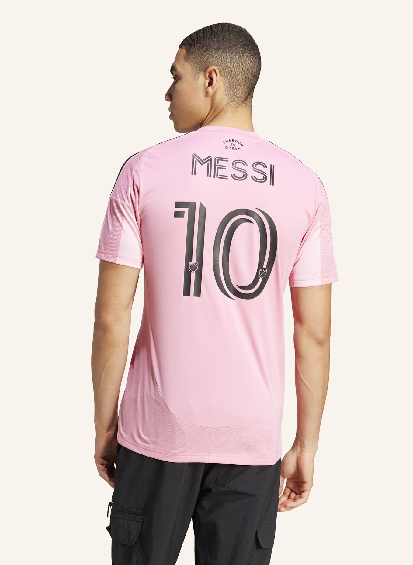 adidas INTER MIAMI CF 25/26 MESSI HEIMTRIKOT: ROSA