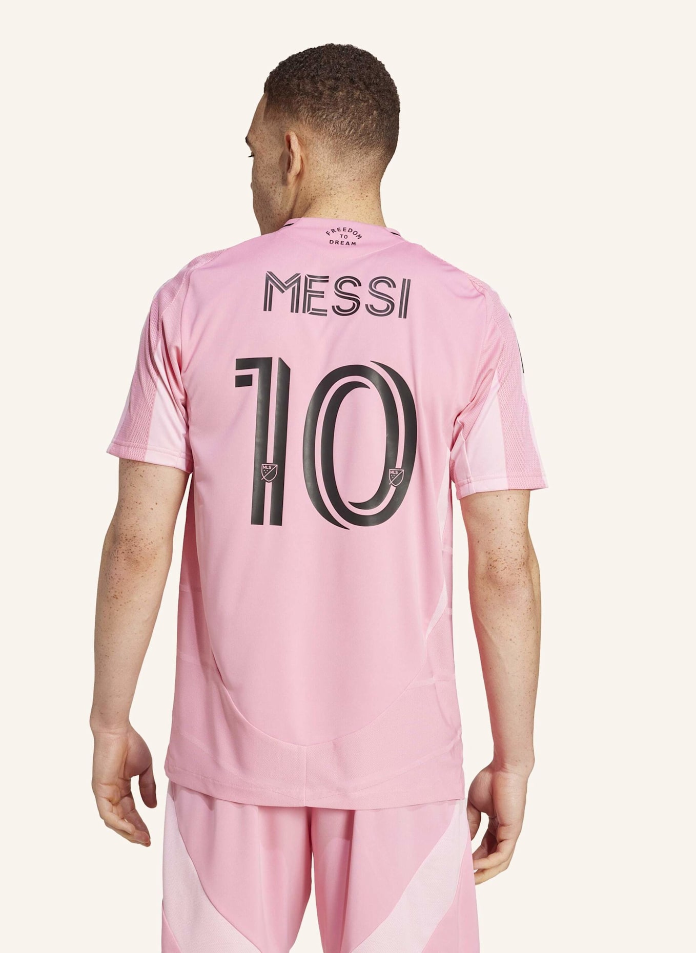 adidas INTER MIAMI CF 25/26 MESSI HEIMTRIKOT AUTHENTIC: ROSA