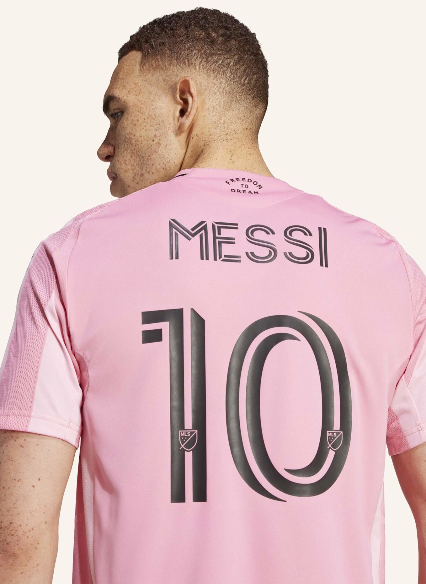 adidas INTER MIAMI CF 25/26 MESSI HEIMTRIKOT AUTHENTIC: ROSA