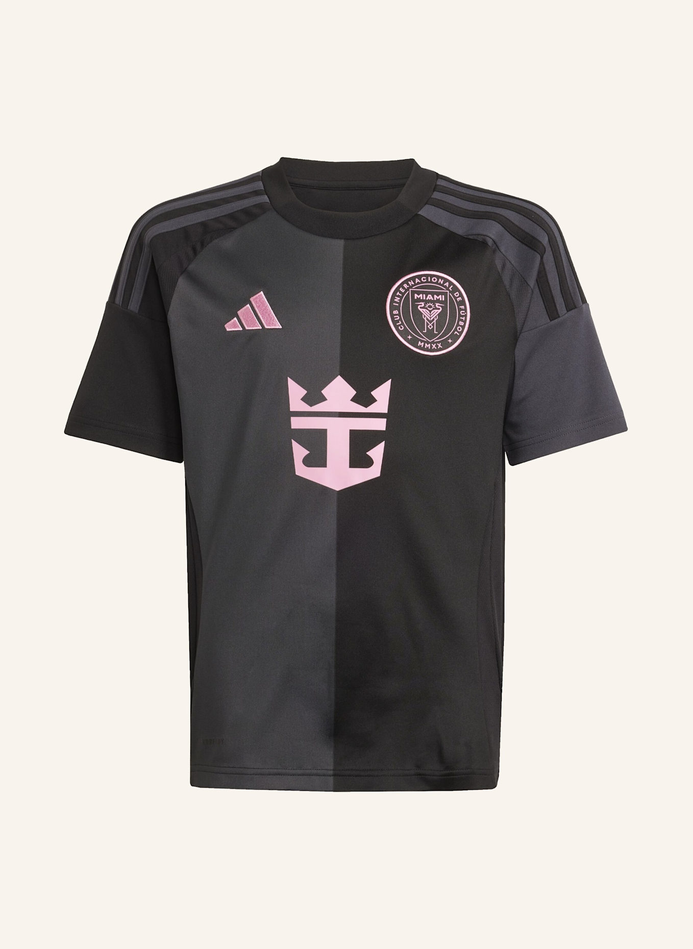 adidas INTER MIAMI CF 25/26 MESSI AUSWÄRTSTRIKOT: SCHWARZ