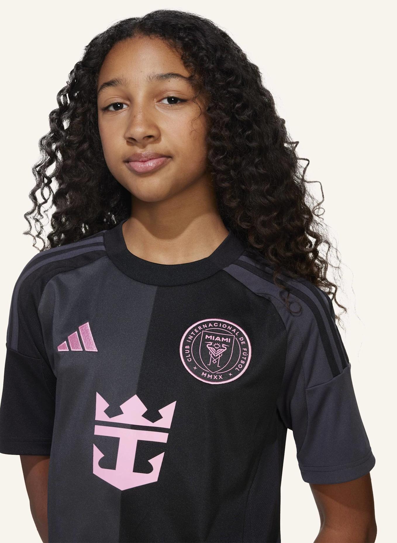 adidas INTER MIAMI CF 25/26 MESSI AUSWÄRTSTRIKOT: SCHWARZ