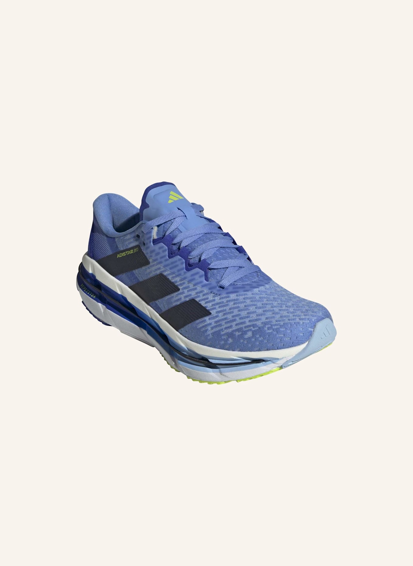 adidas Laufschuhe ADISTAR BYD: BLAU/ GRÜN