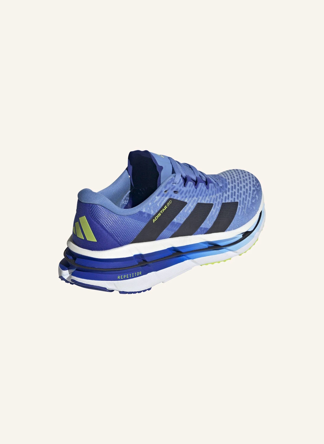 adidas Laufschuhe ADISTAR BYD: BLAU/ GRÜN