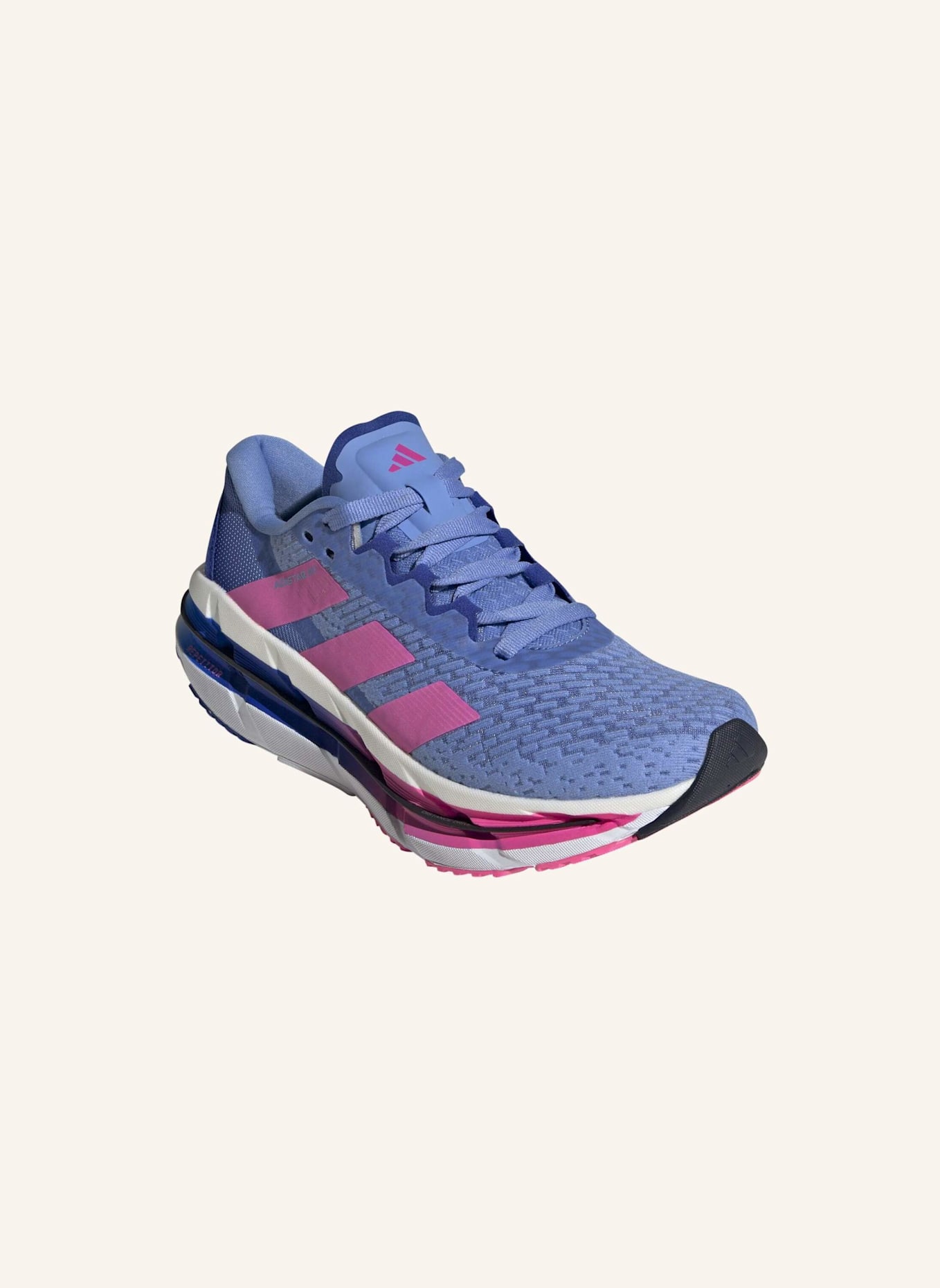 adidas Laufschuhe ADISTAR BYD: BLAU/ ROSA