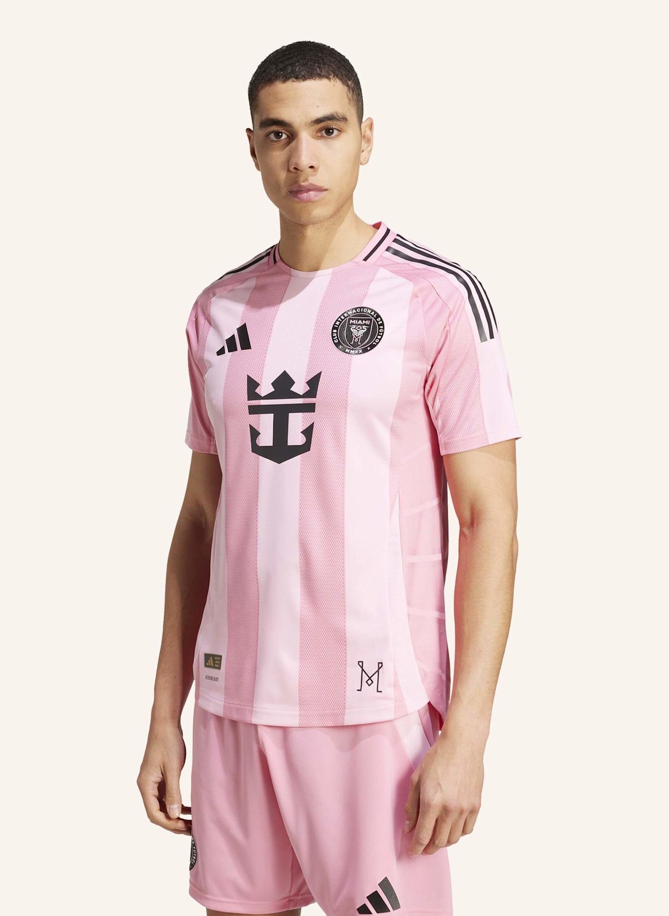 adidas INTER MIAMI CF 25/26 HEIMTRIKOT AUTHENTIC: ROSA