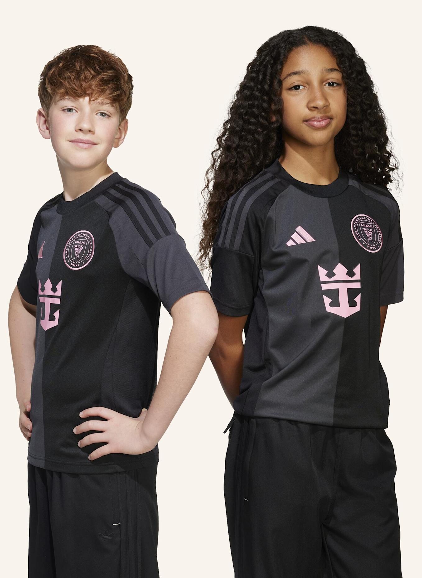 adidas INTER MIAMI CF 25/26 AUSWÄRTSTRIKOT: SCHWARZ