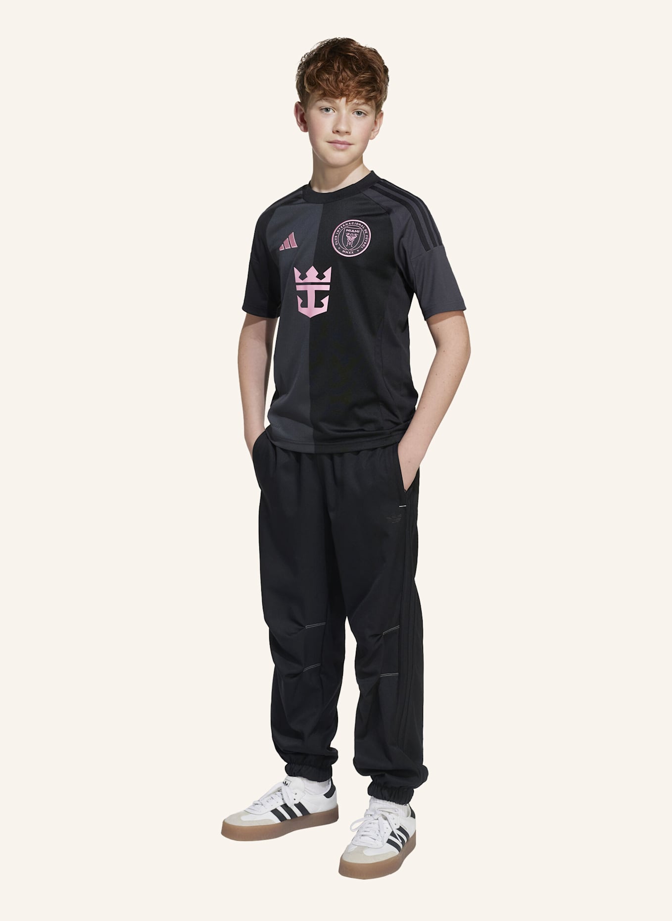 adidas INTER MIAMI CF 25/26 AUSWÄRTSTRIKOT: SCHWARZ