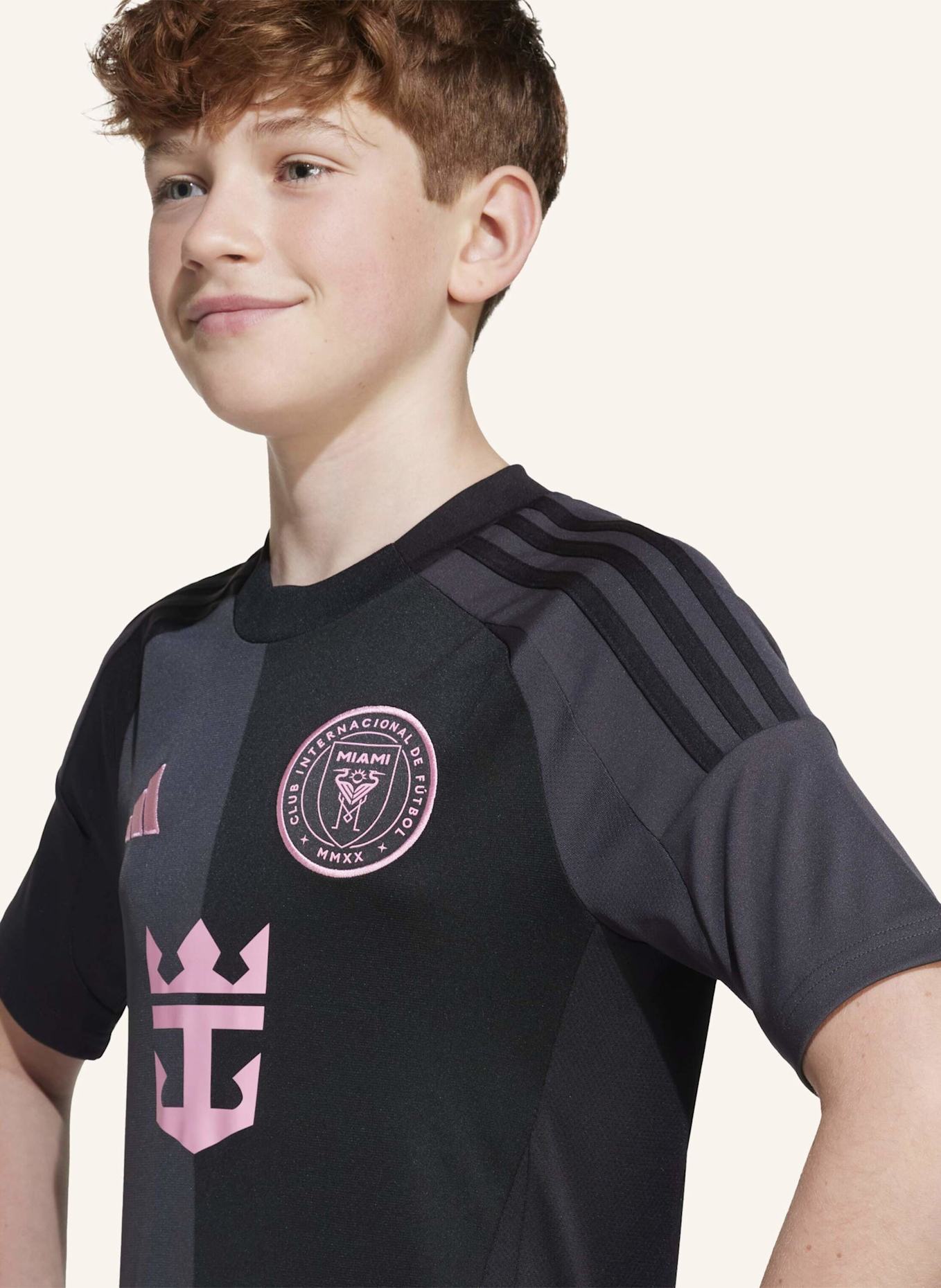 adidas INTER MIAMI CF 25/26 AUSWÄRTSTRIKOT: SCHWARZ