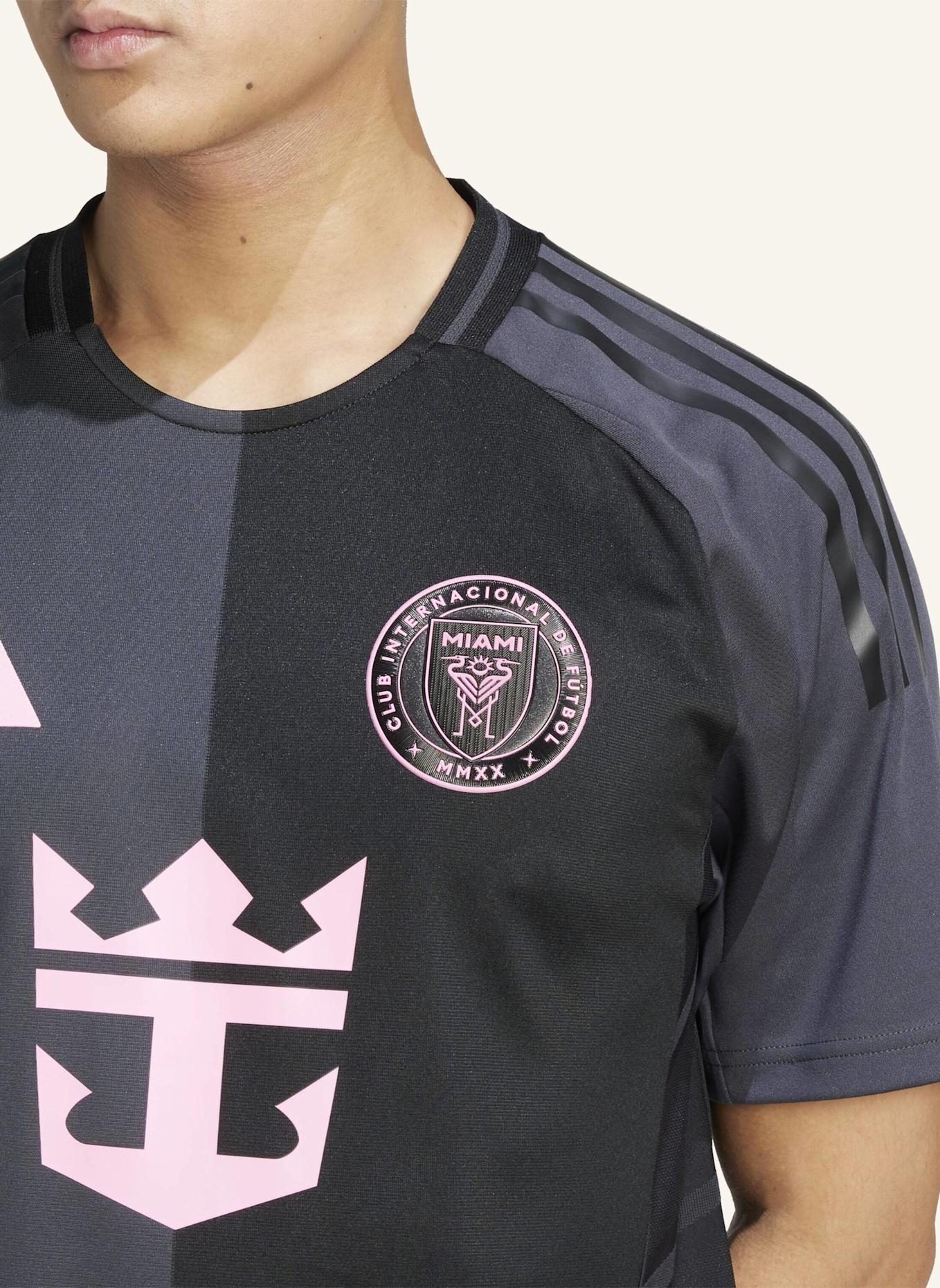 adidas INTER MIAMI CF 25/26 AUSWÄRTSTRIKOT AUTHENTIC: SCHWARZ