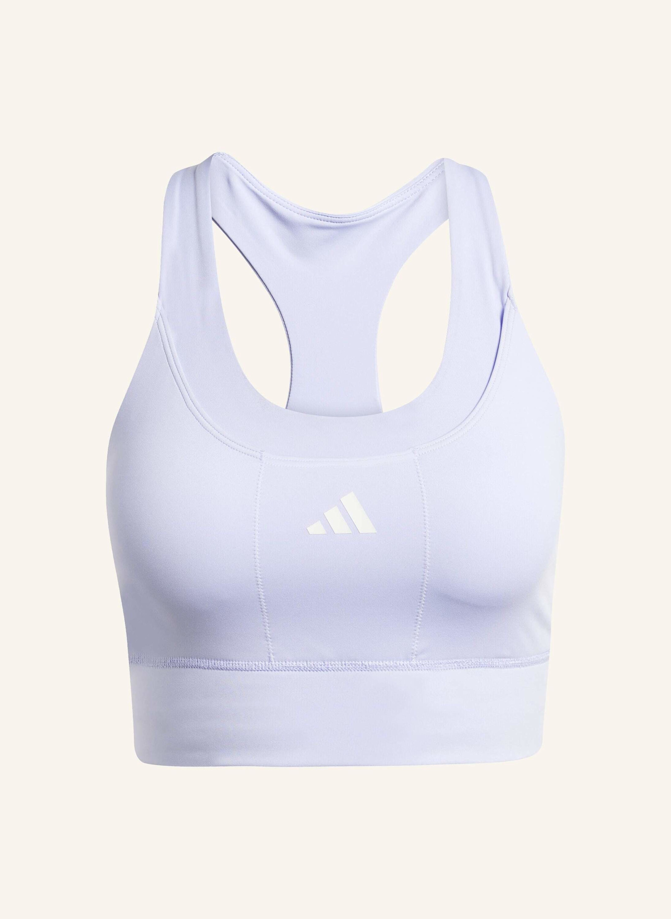 adidas Sport-BH RUN POCKET MEDIUM SUPPORT: LILA