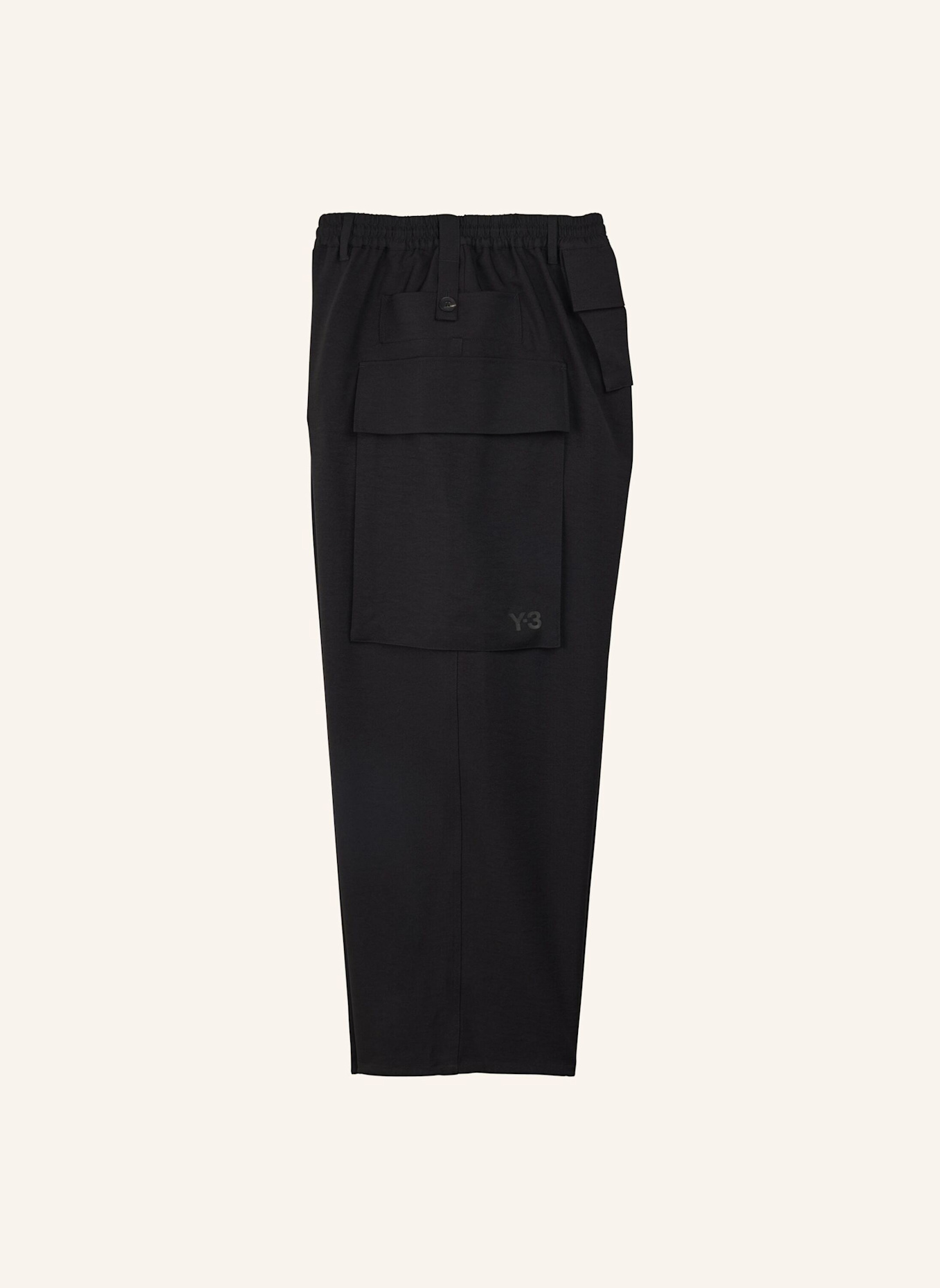 Y-3 Y-3 SPORT UNIFORM CARGOHOSE: SCHWARZ