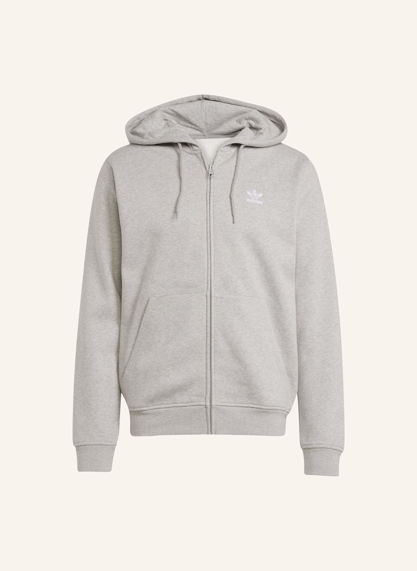 adidas Originals TREFOIL ESSENTIALS KAPUZENJACKE: WEISS