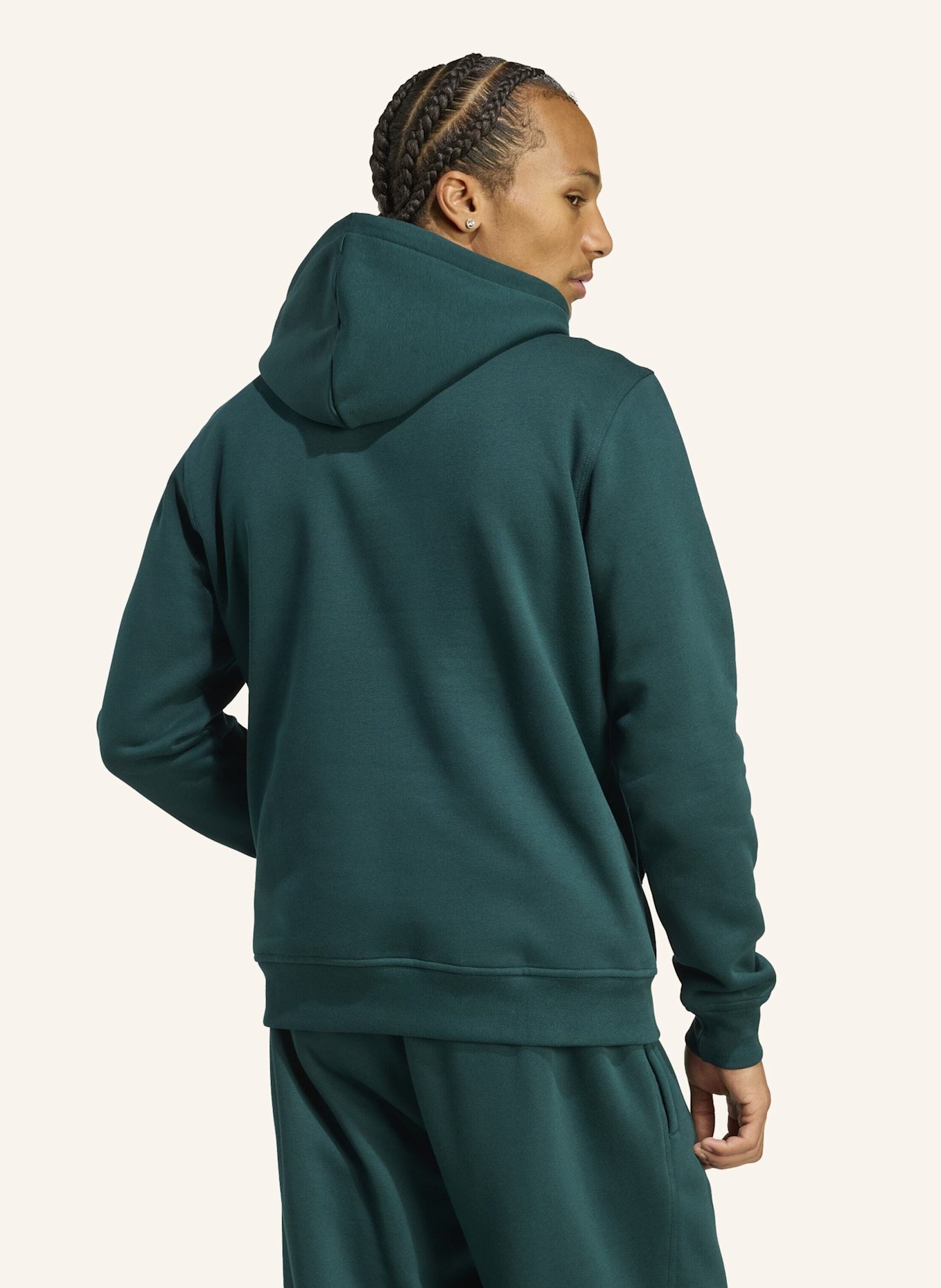 adidas Originals TREFOIL ESSENTIALS HOODIE: GRÜN
