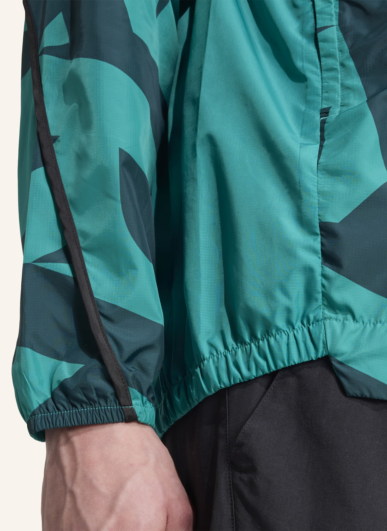 adidas TERREX Windbreaker TERREX MULTI PRINTED: TÜRKIS/ GRÜN