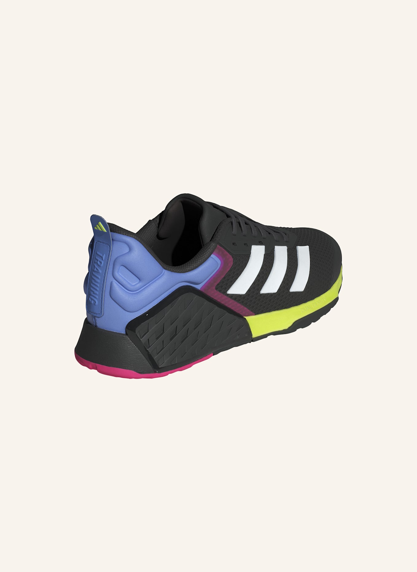 adidas Fitnessschuhe DROPSET 3 TRAINER: SCHWARZ/ WEISS/ GELB