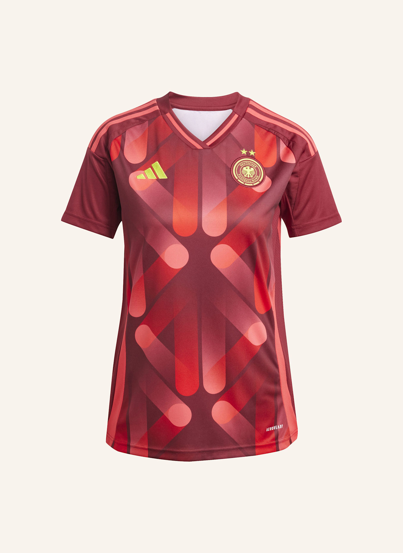 adidas DFB 25 (FRAUENTEAM) AUSWÄRTSTRIKOT: ROT