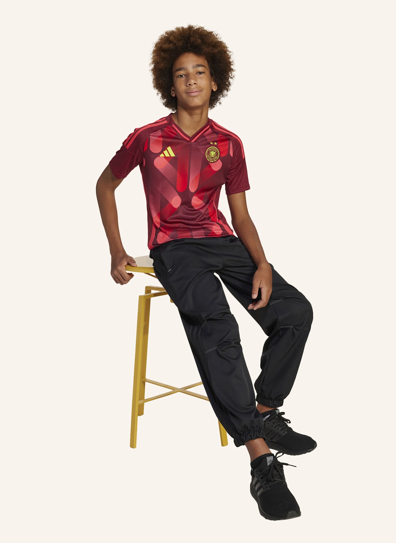 adidas DFB 25 (FRAUENTEAM) AUSWÄRTSTRIKOT: ROT