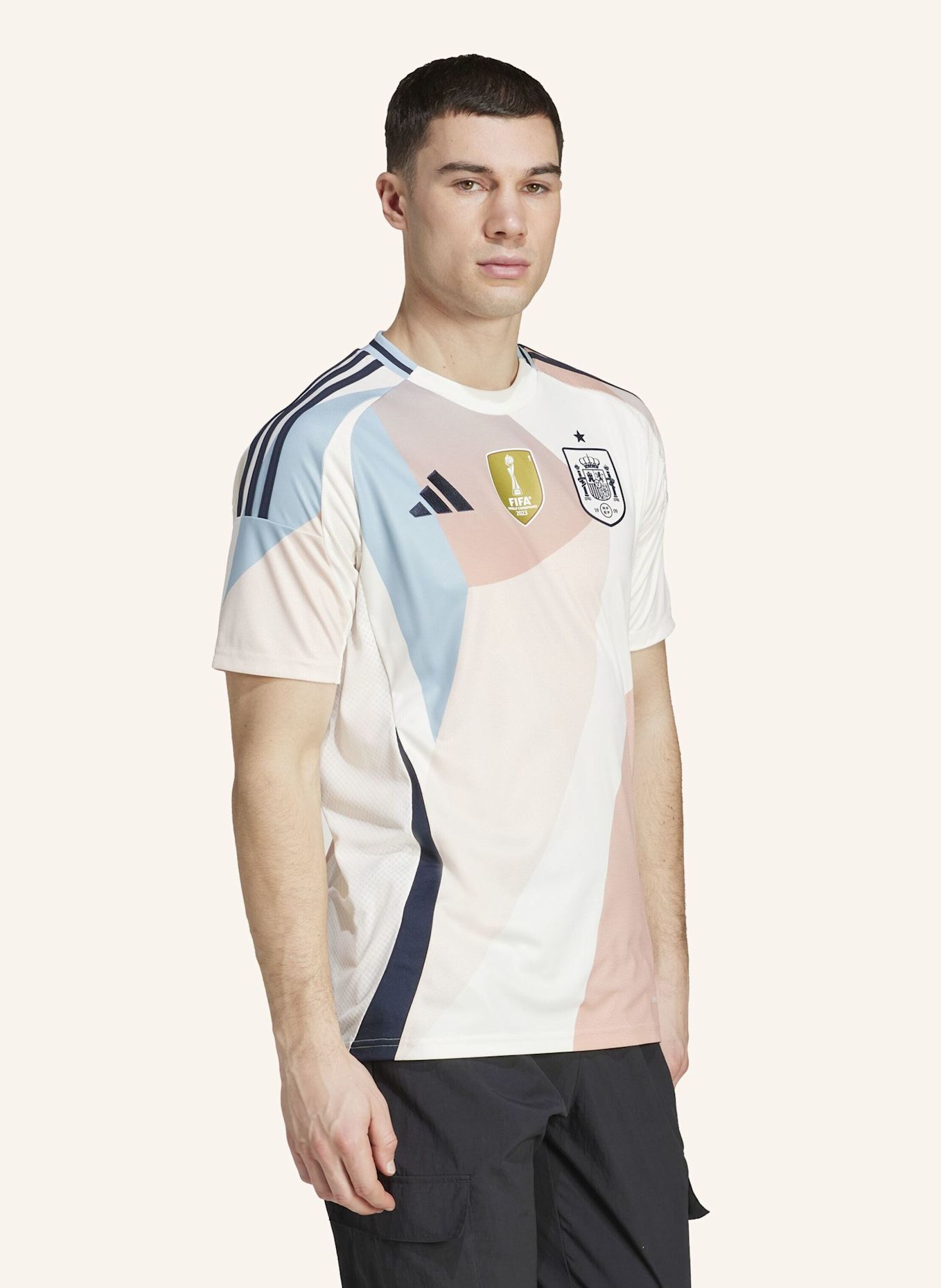 adidas SPANIEN 25 FRAUENTEAM AUSWÄRTSTRIKOT: WEISS