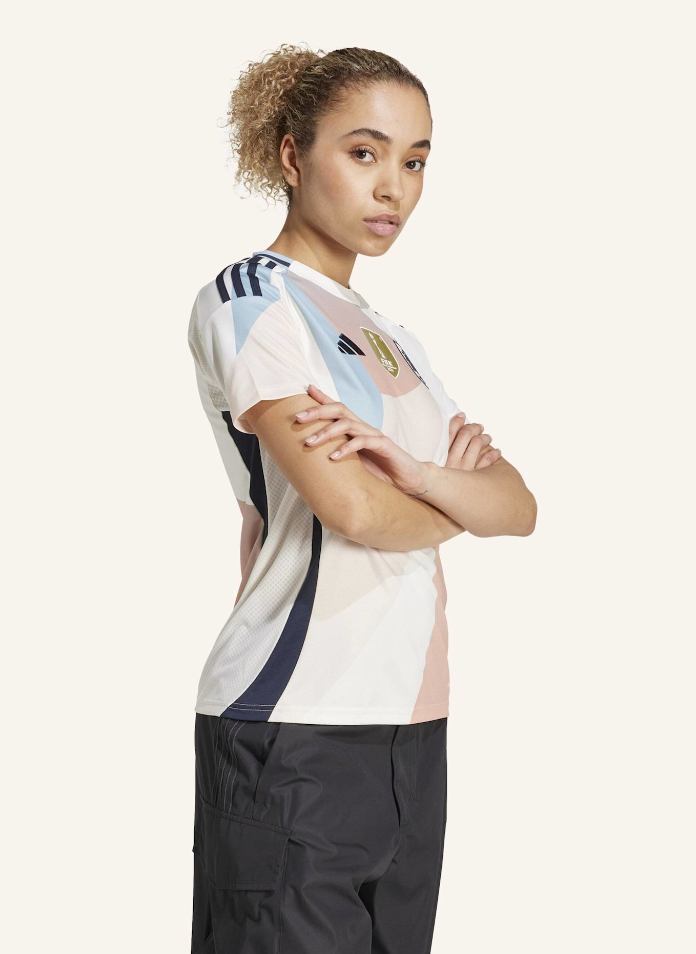 adidas SPANIEN 25 (FRAUENTEAM) AUSWÄRTSTRIKOT: WEISS