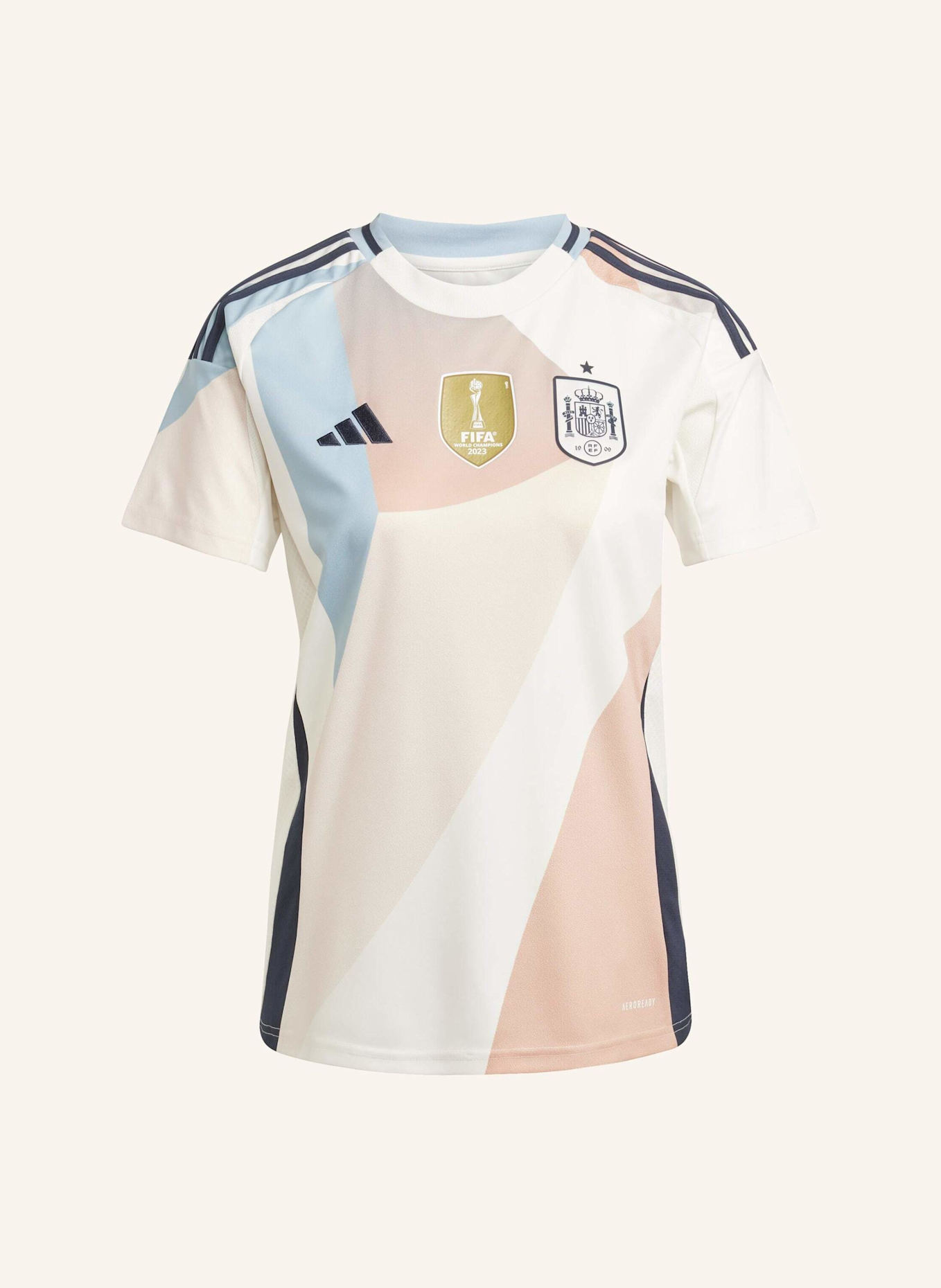 adidas SPANIEN 25 (FRAUENTEAM) AUSWÄRTSTRIKOT: WEISS