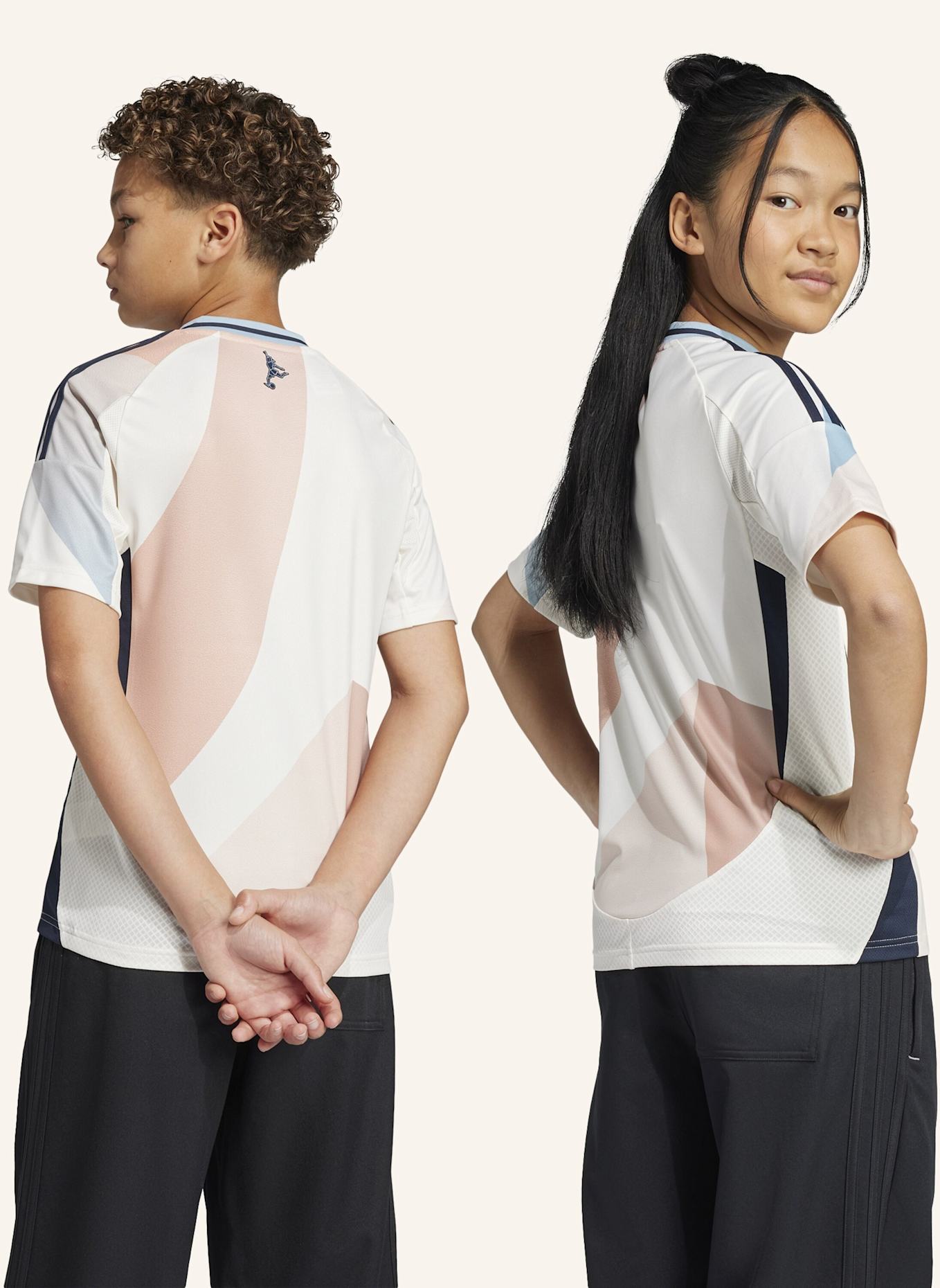 adidas SPANIEN 25 FRAUENTEAM KIDS AUSWÄRTSTRIKOT: WEISS