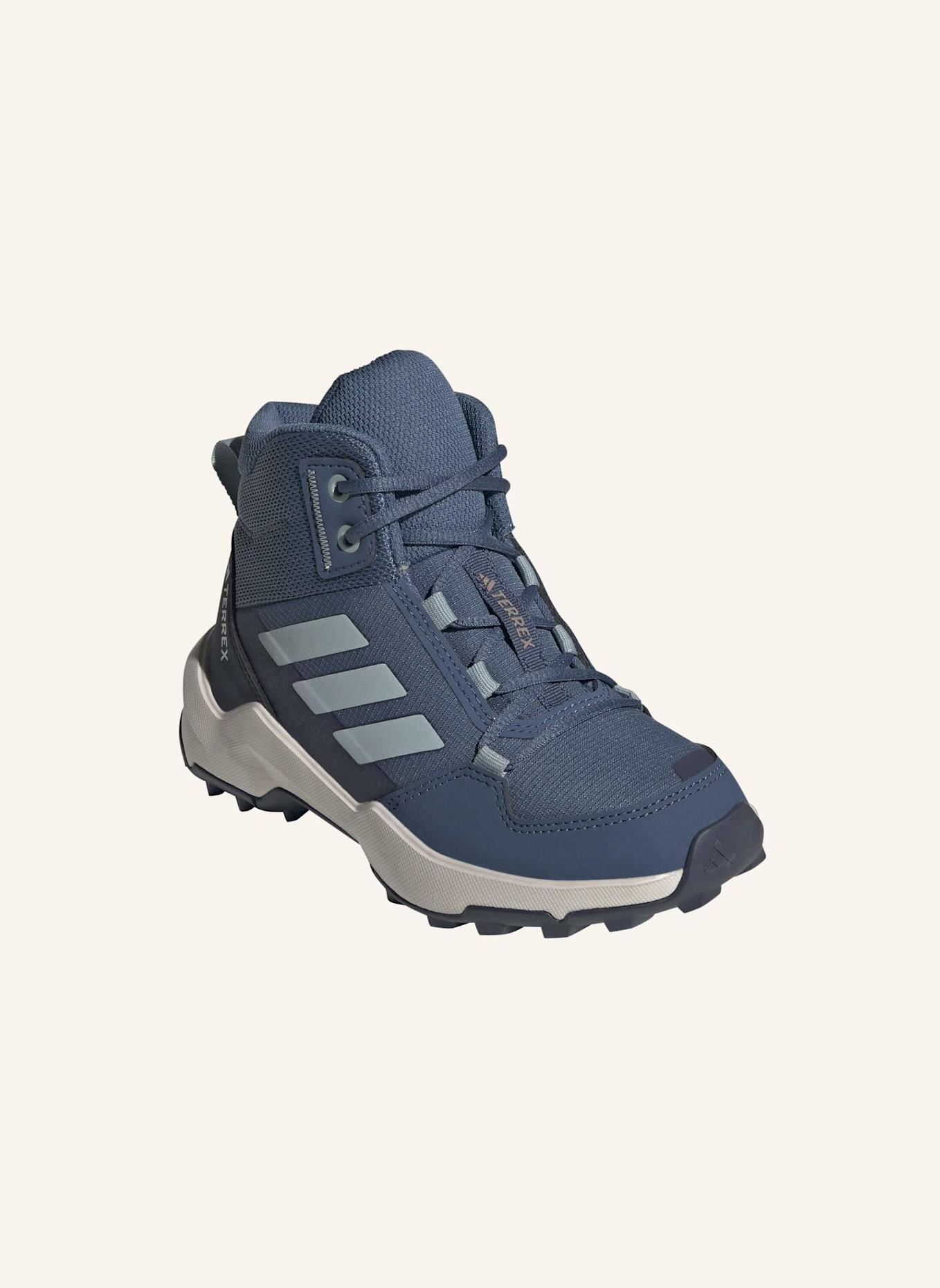 adidas TERREX TERREX AX4R MID WANDERSCHUH: GRAU/ BLAU