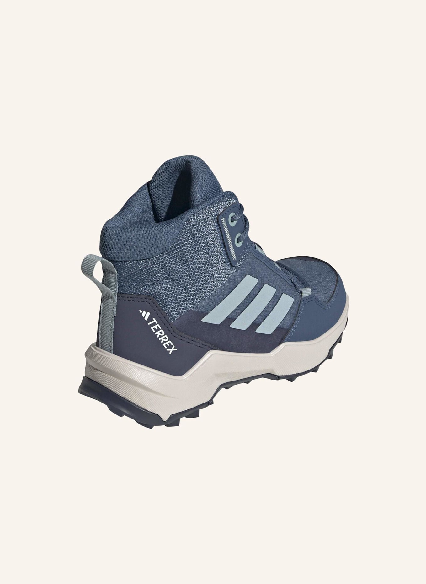 adidas TERREX TERREX AX4R MID WANDERSCHUH: GRAU/ BLAU