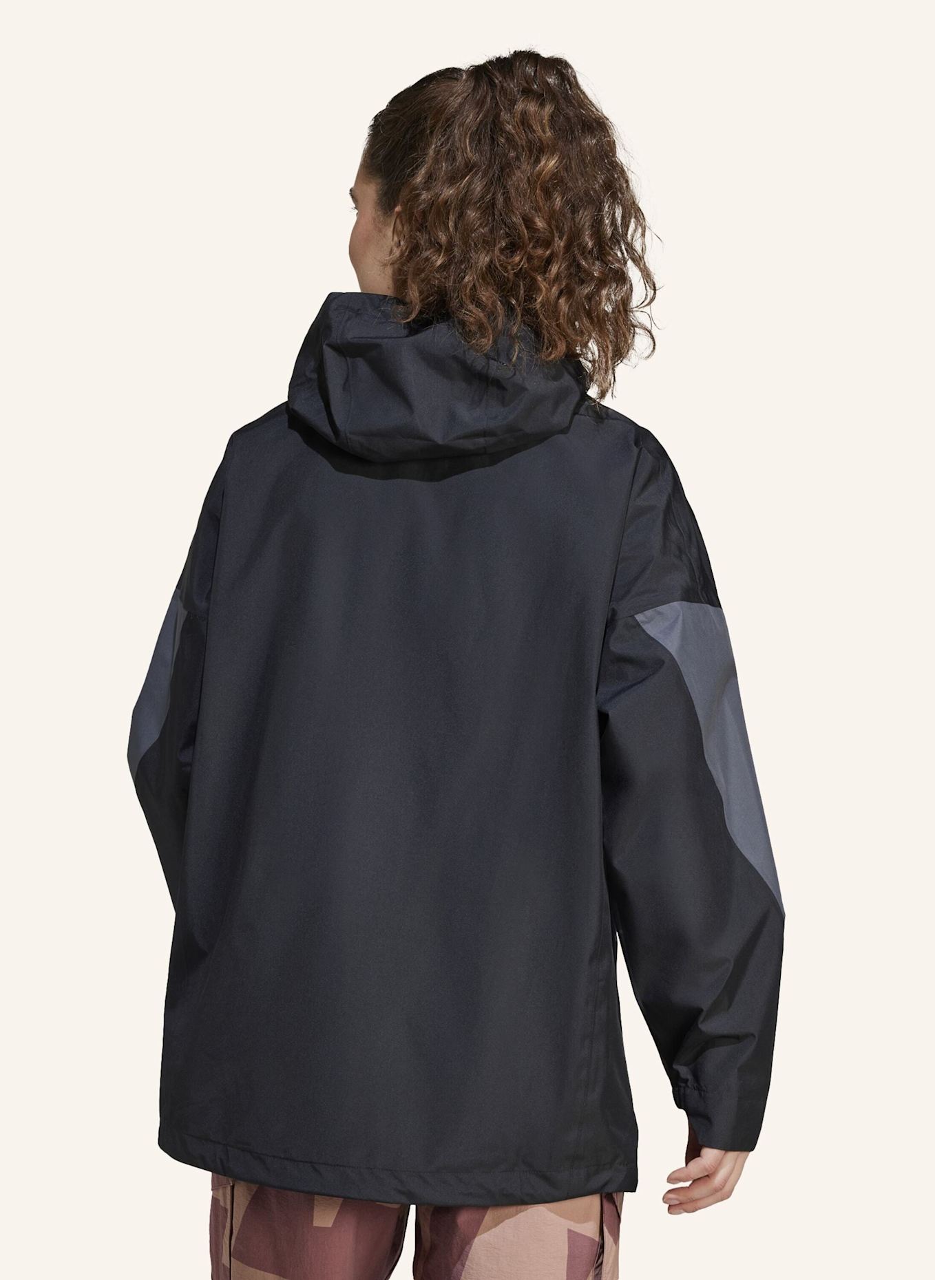 adidas TERREX Schlupfjacke TERREX XPLORIC 2.5: SCHWARZ/ GRAU