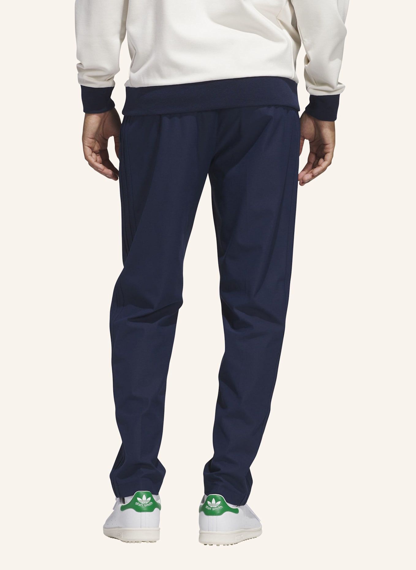 adidas ORIGINALS TWISTKNIT PLEATED HOSE: BLAU