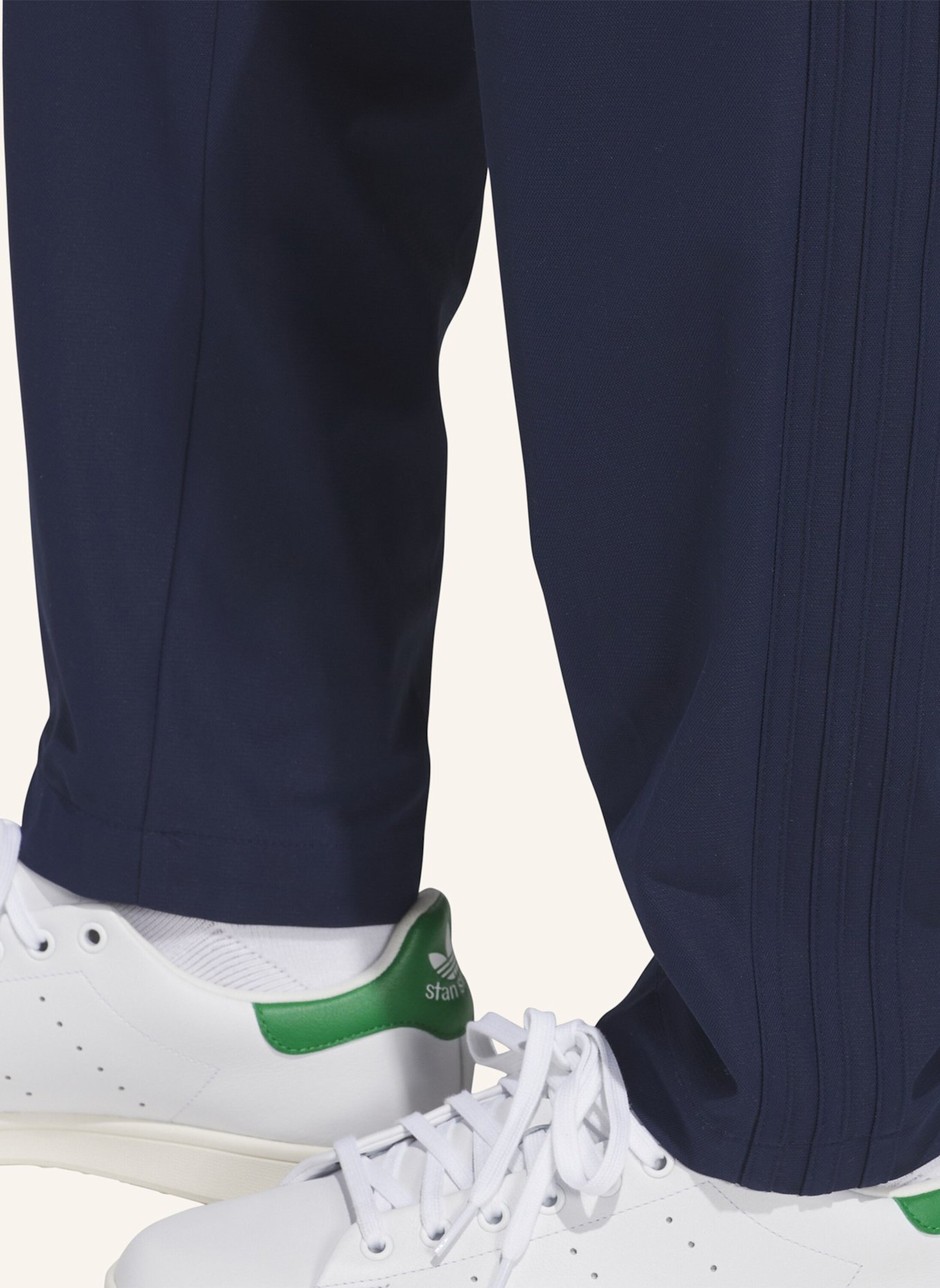 adidas ORIGINALS TWISTKNIT PLEATED HOSE: BLAU