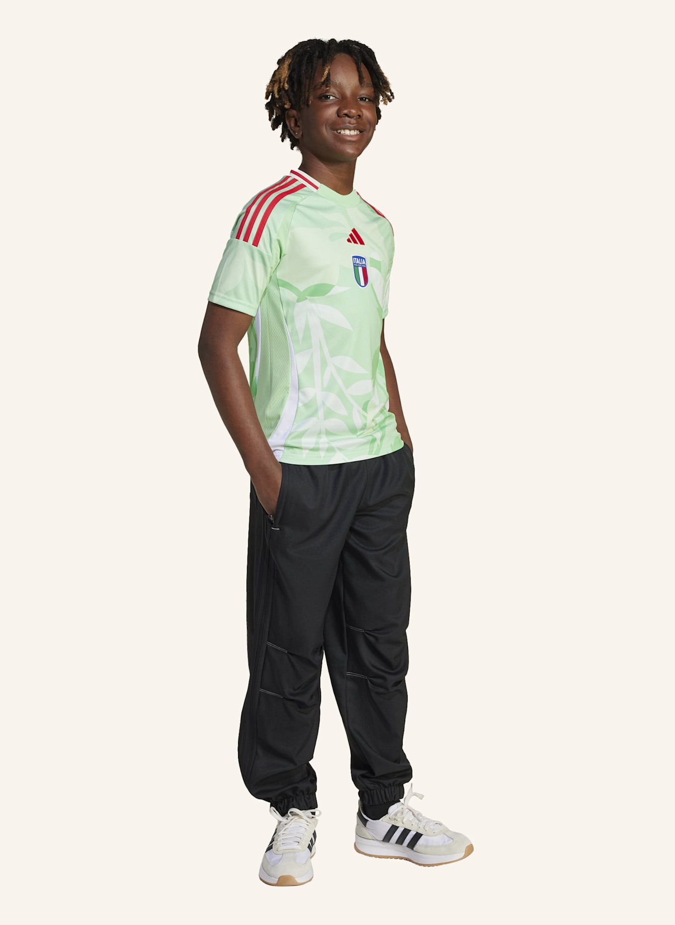 adidas ITALIEN 25 (FRAUENTEAM) AUSWÄRTSTRIKOT: GRÜN