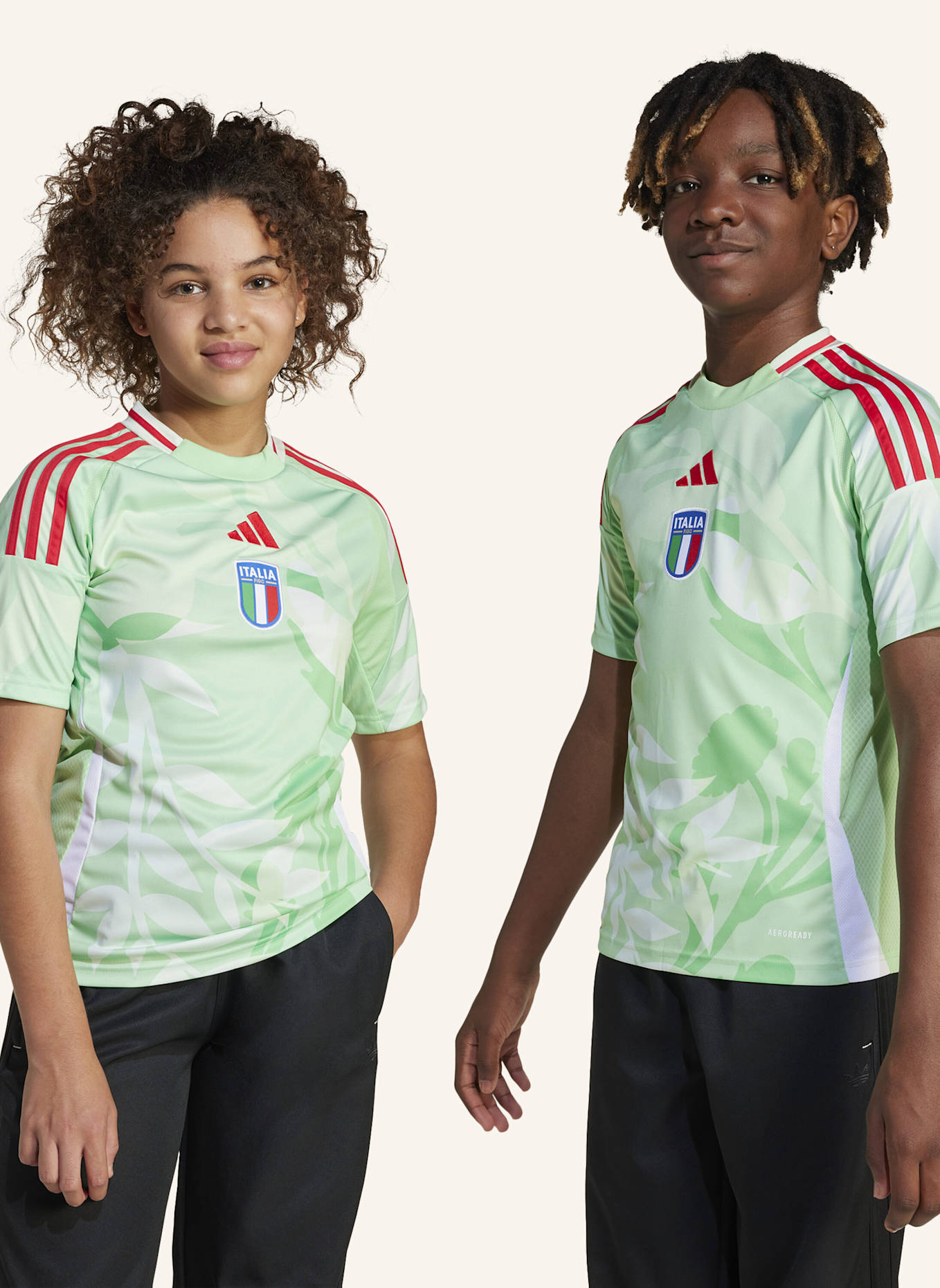 adidas ITALIEN 25 (FRAUENTEAM) AUSWÄRTSTRIKOT: GRÜN