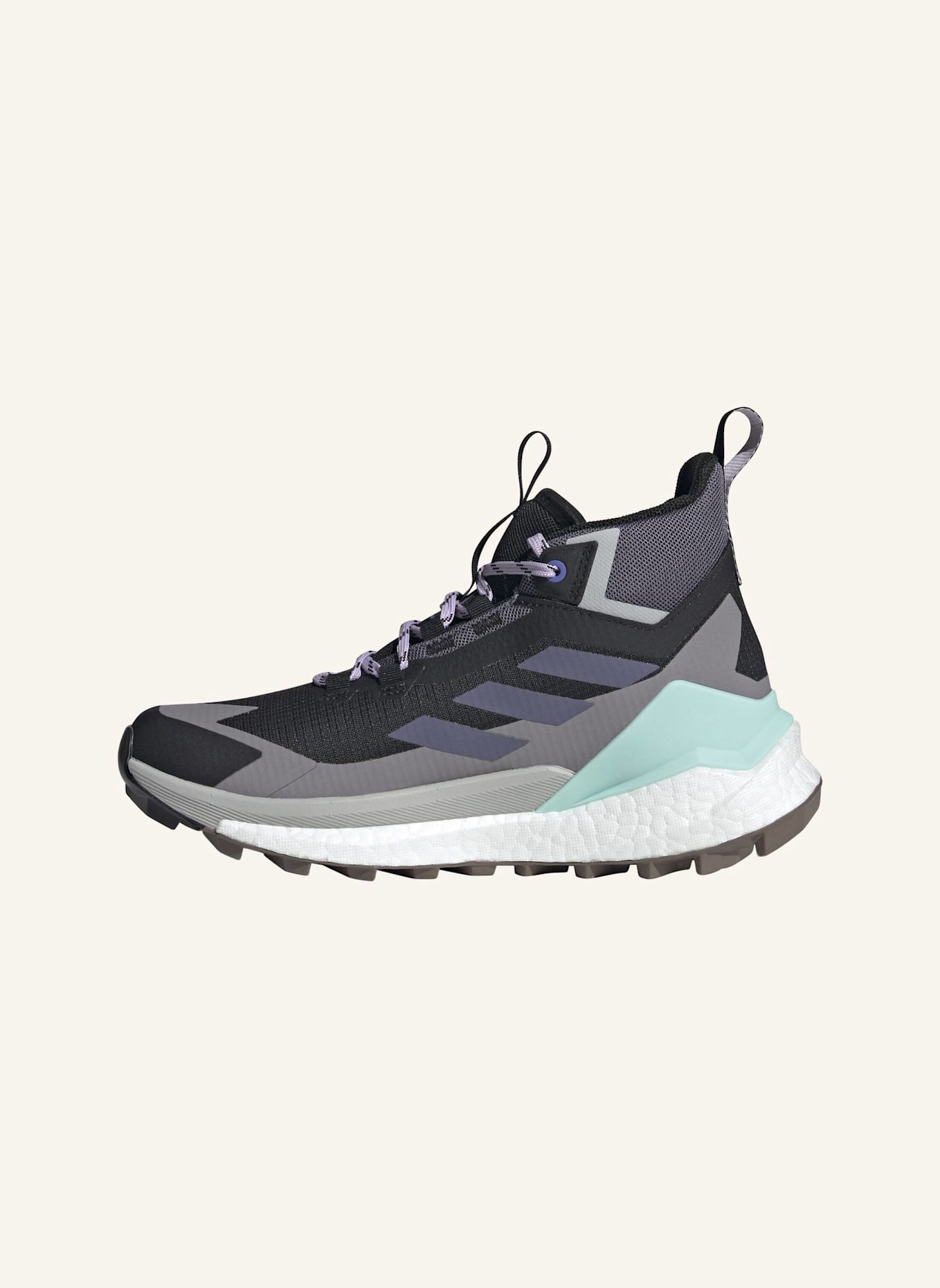 adidas TERREX Wanderschuhe TERREX FREE HIKER 2 GTX: SCHWARZ/ LILA/ GRÜN