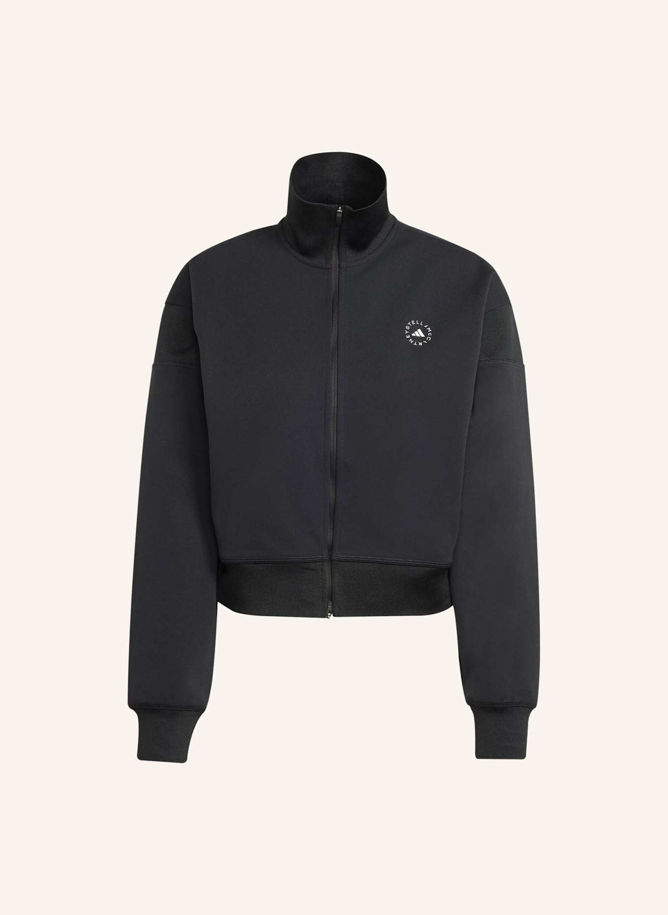 adidas by Stella McCartney ADIDAS BY STELLA MCCARTNEY KNITTED ORIGINALS JACKE: SCHWARZ