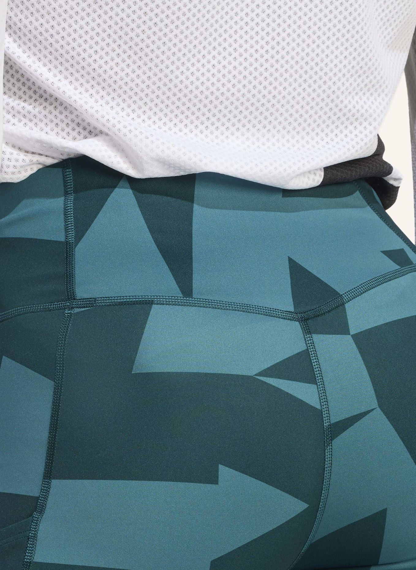 adidas TERREX Tights TERREX MULTI 8INCH PRINTED: GRÜN