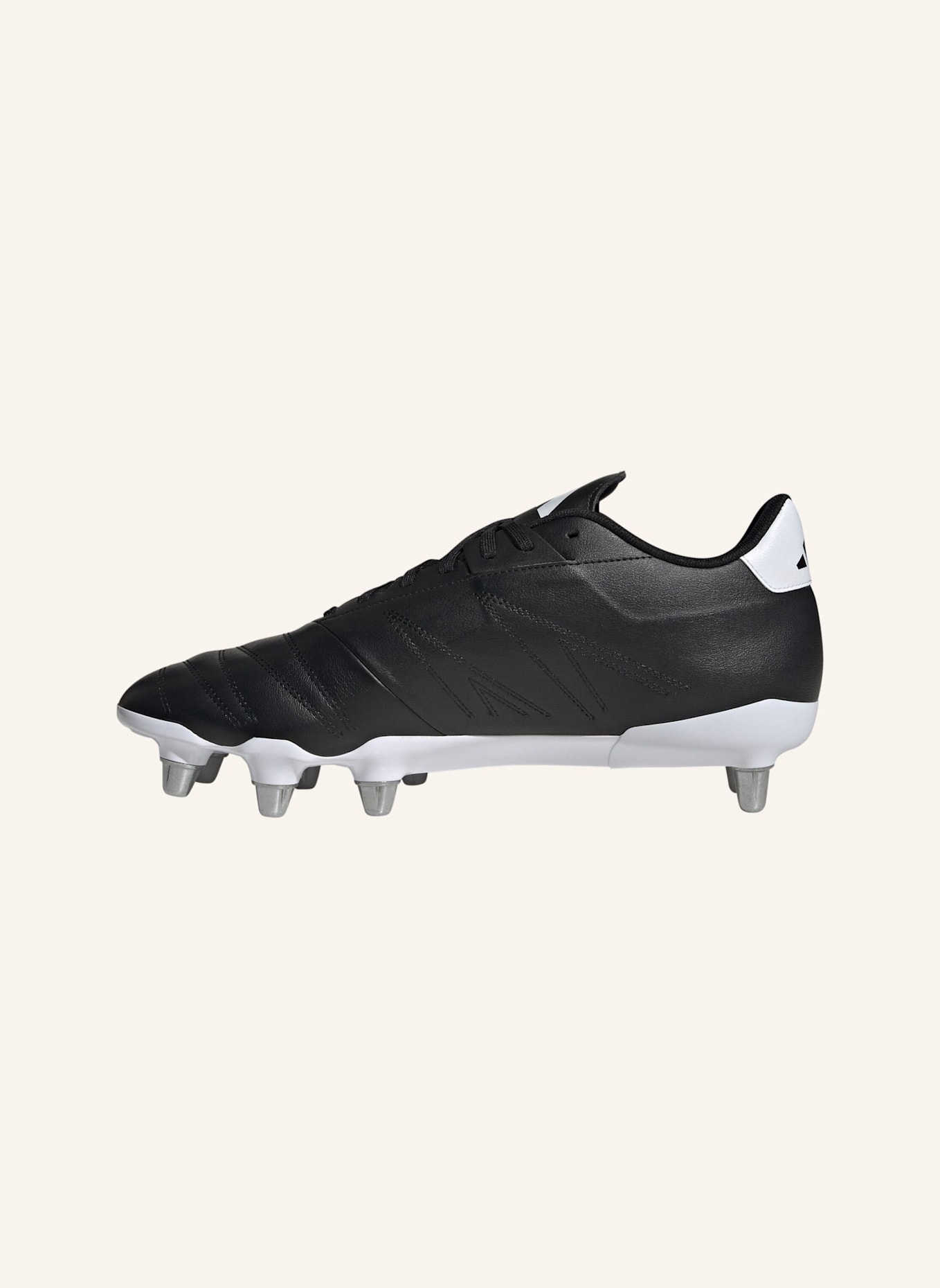 adidas KAKARI ELITE SG RUGBYSCHUH: SCHWARZ/ WEISS