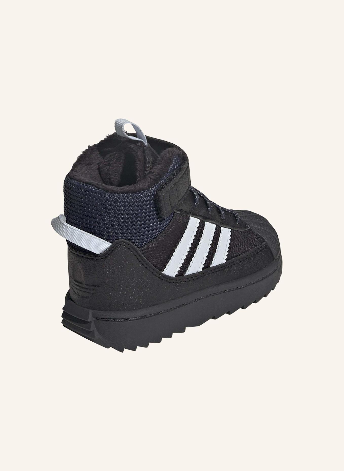 adidas Originals SUPERSTAR WINTER TREK KIDS SCHUH: SCHWARZ/ PETROL/ GRAU