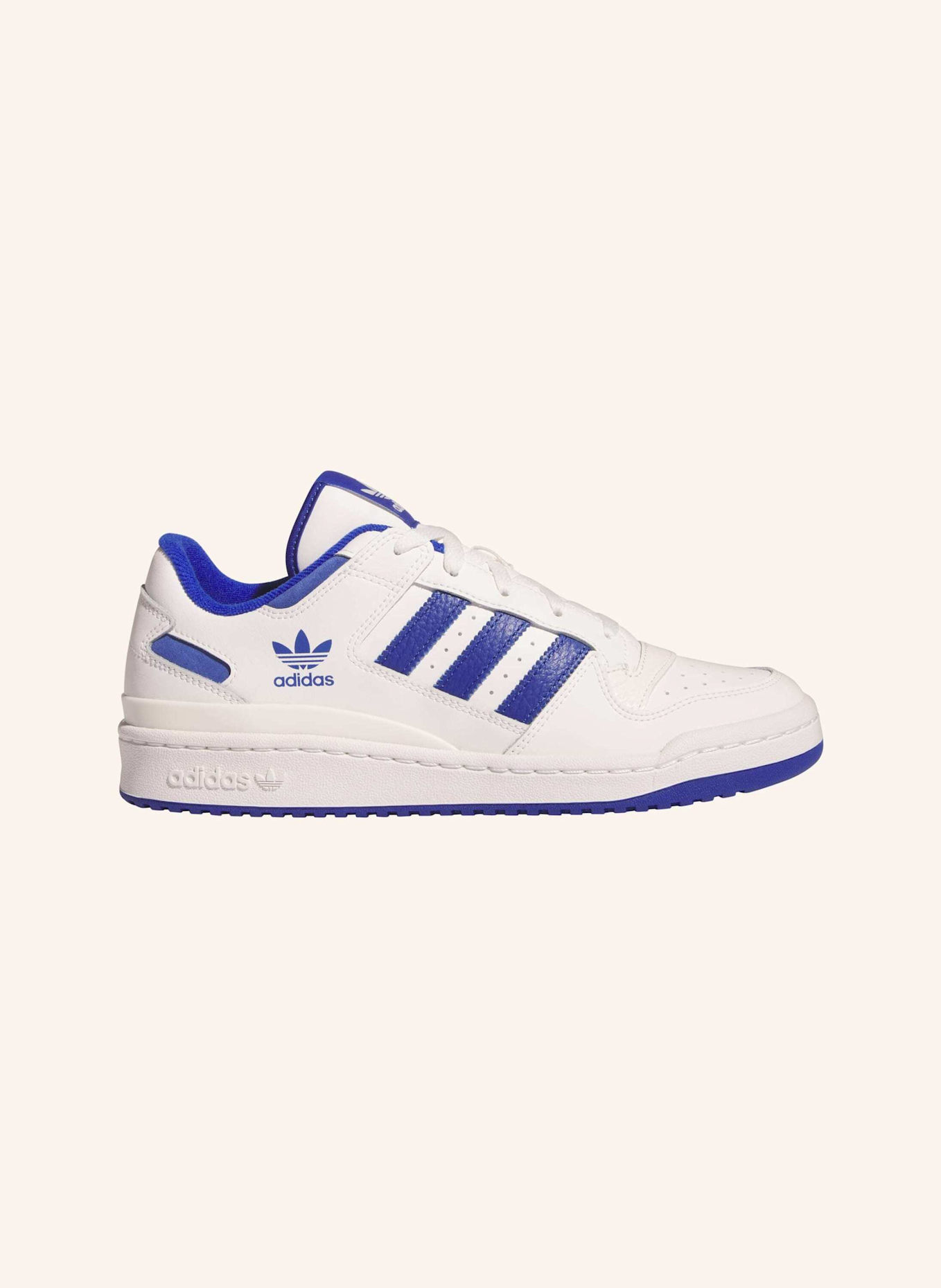 adidas Originals FORUM LOW CL SCHUH: WEISS/ BLAU