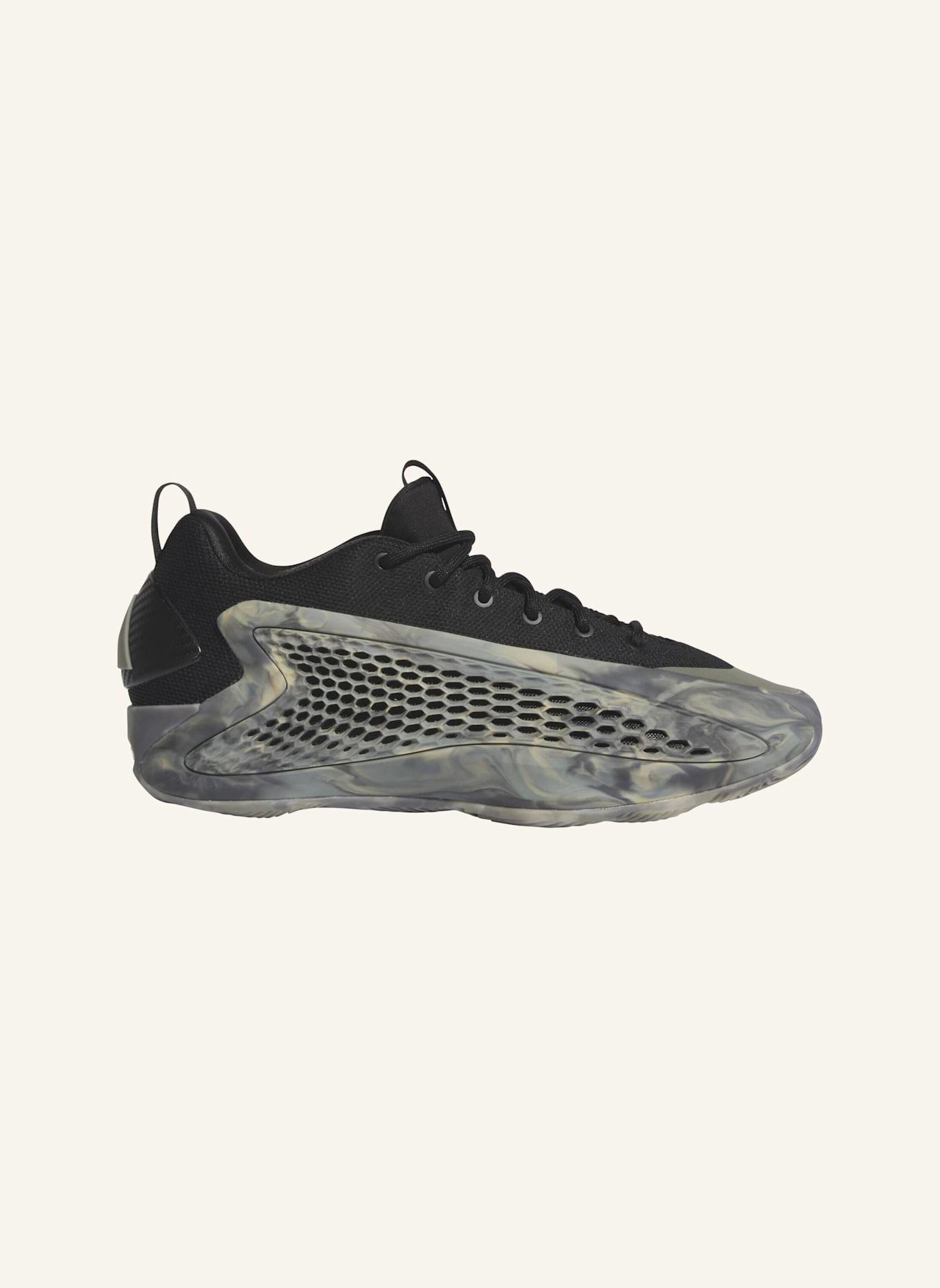adidas ANTHONY EDWARDS 1 LOW BASKETBALLSCHUH: SCHWARZ