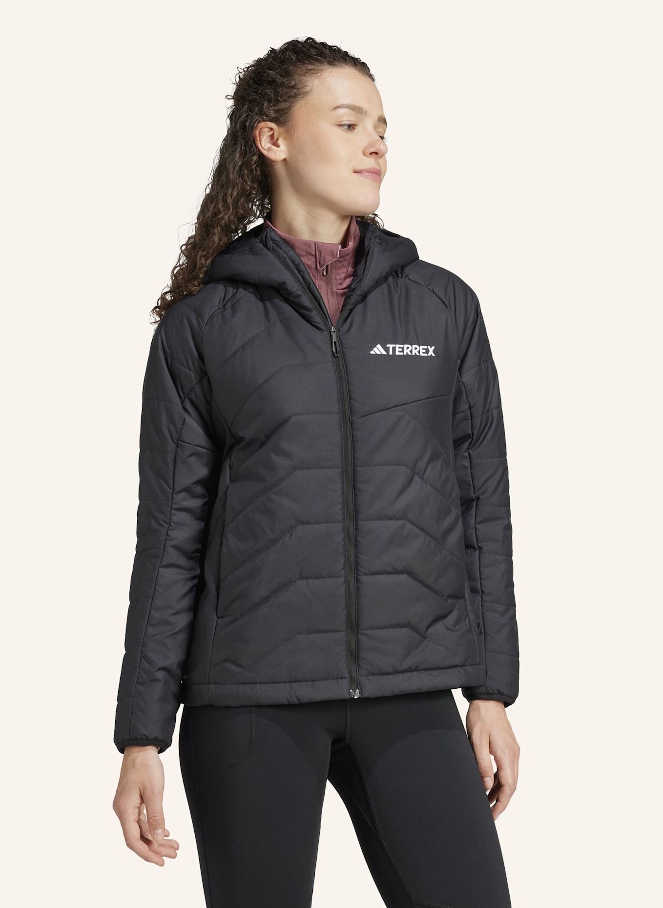 adidas TERREX TERREX MULTI SYNTHETIC HOODED ISOLATIONSJACKE: SCHWARZ