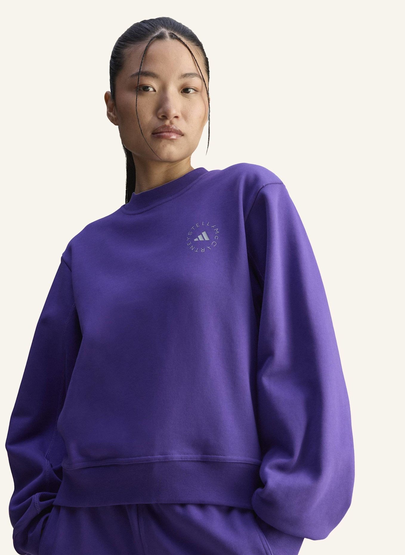 adidas by Stella McCartney Sweatshirt ADIDAS BY STELLA MCCARTNEY REGULAR: LILA