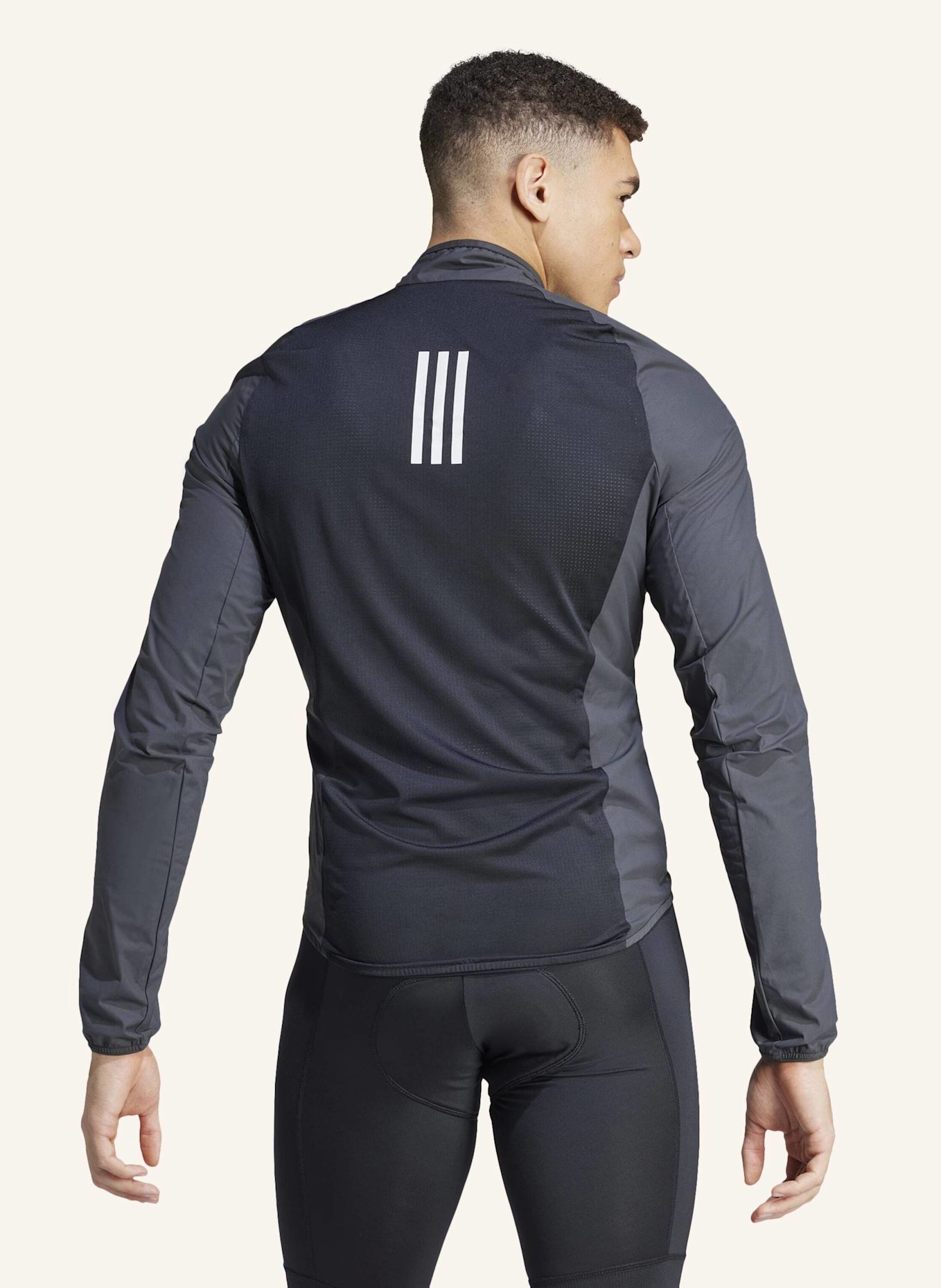 adidas THE CYCLING WIND.RDY FAHRRADJACKE: SCHWARZ