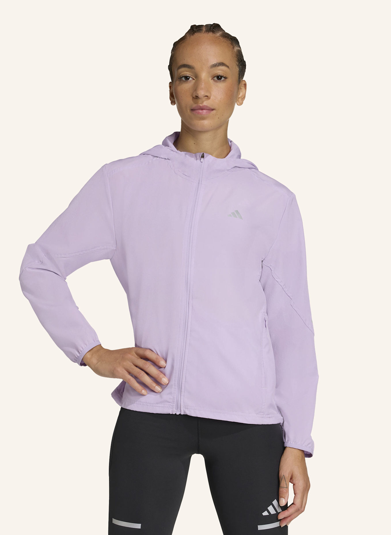 adidas RUN IT LAUFJACKE: HELLLILA