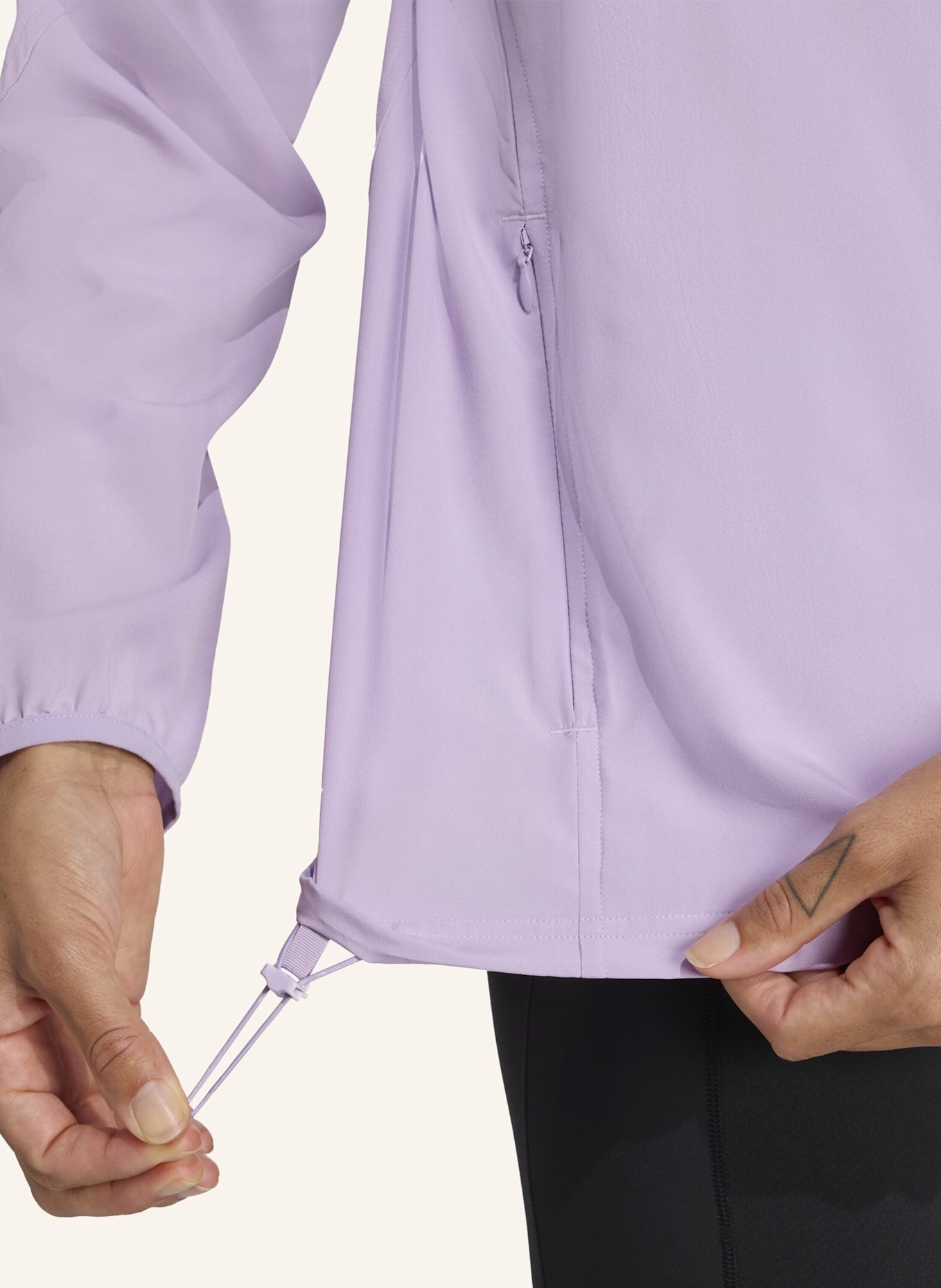 adidas RUN IT LAUFJACKE: HELLLILA