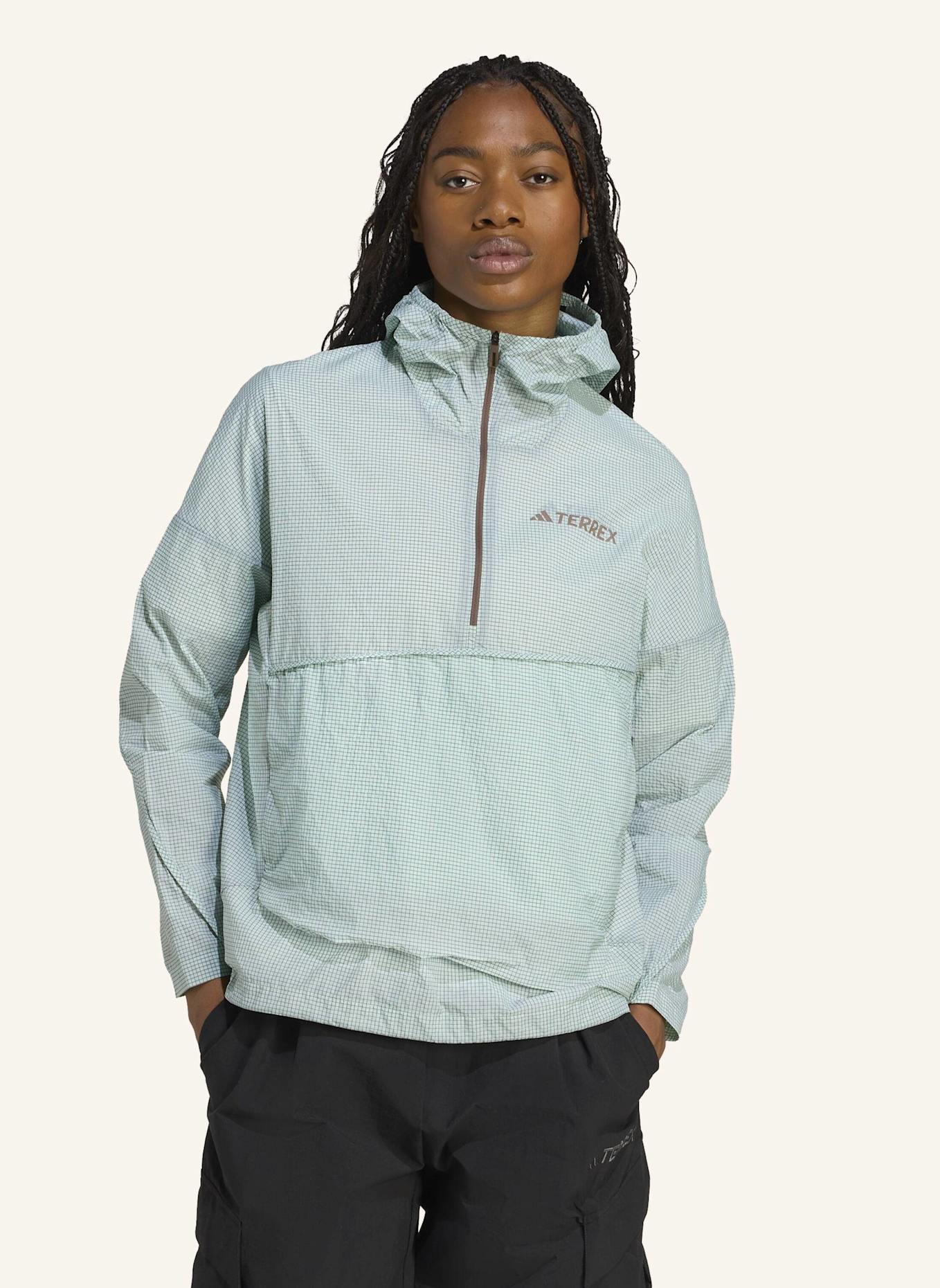 adidas TERREX Schlupfjacke XPLORIC WIND: GRÜN