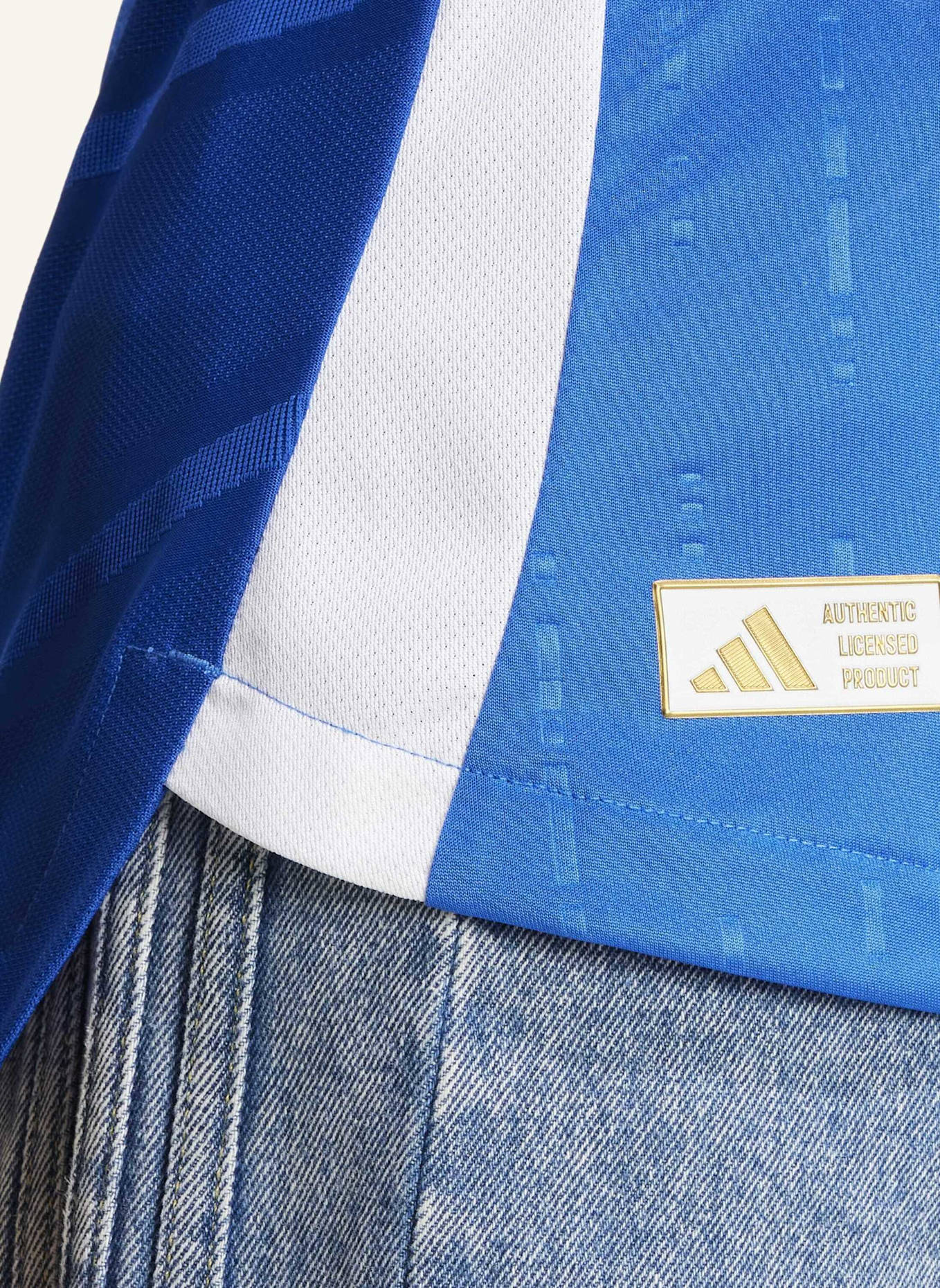 adidas ITALIEN FRAUENTEAM 2024 HEIMTRIKOT AUTHENTIC: BLAU